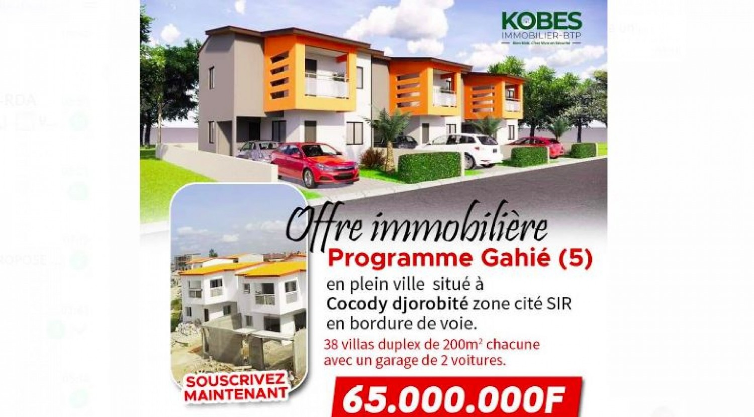 Côte d'Ivoire : Programmes immobiliers « GAHIE 3 » et « GAHIE 5 », les services de Bruno Koné préviennent que ce promoteur n'existe pas dans ses fichiers