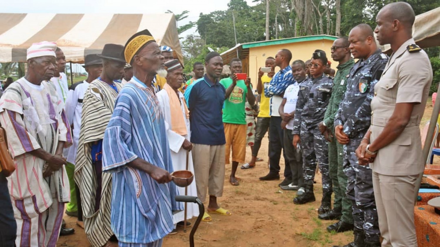 Côte d'Ivoire : Les populations des zones frontalières (ouest) invitées à collaborer avec la police dans la lutte contre la criminalité transnationale