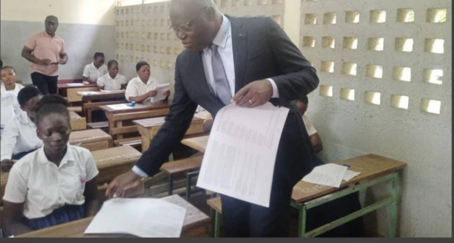 Côte d'Ivoire : Bac 2023, à Sakassou, le candidat Ahoutou : « Il faut réussir brillamment au Baccalauréat pour avoir une bonne orientation »