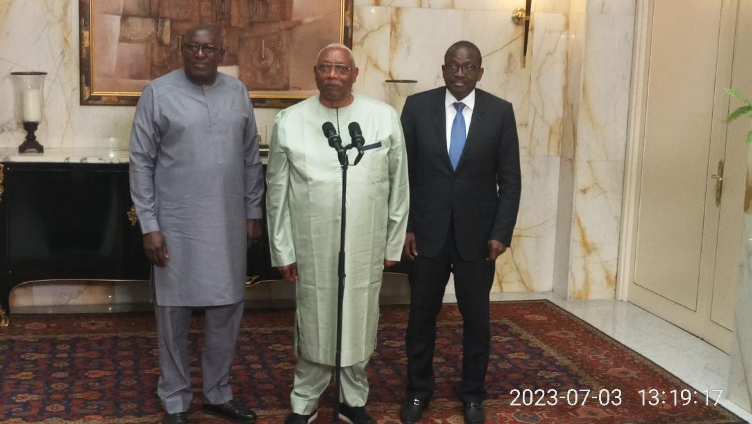 Côte d'Ivoire-Sierra-Leone : Deux émissaires de Maada Bio chez Ouattara pour lui exprimer leur reconnaissance pour son soutien à l'élection présidentielle et la candidature à l'ONU