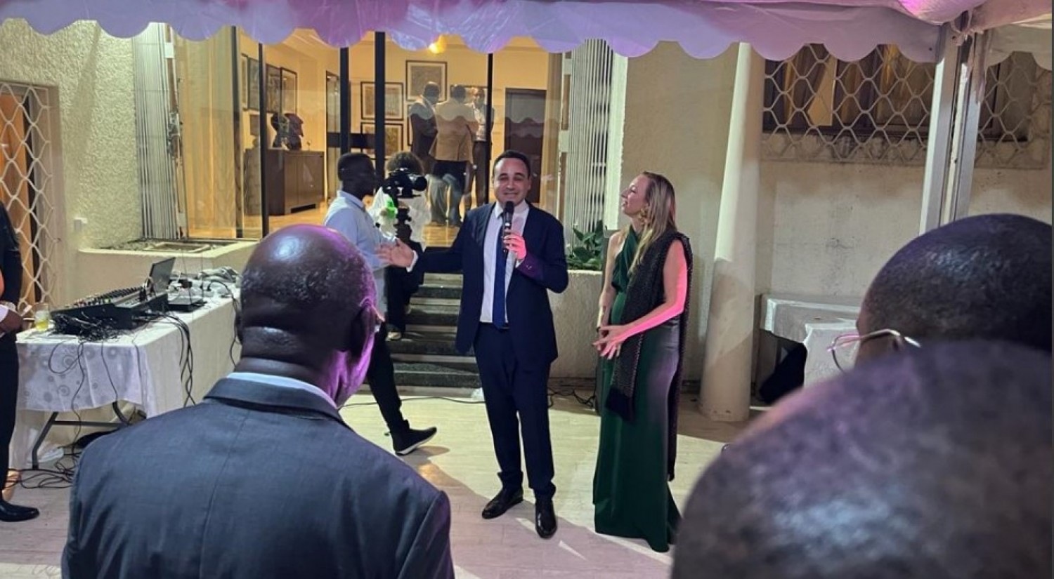 Côte d'Ivoire-Belgique : L'ambassadeur Mickaël Wimmer quitte le pays avec l'art