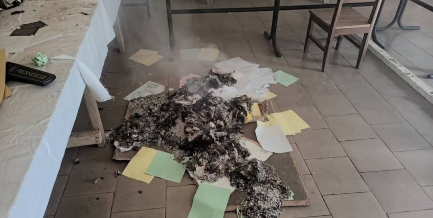 Côte d'Ivoire : Baccalauréat, des feuilles de copie, brouillon et intercalaires vierges destinés aux épreuves restantes incendiés dans un centre à Bonoua par des inconnus