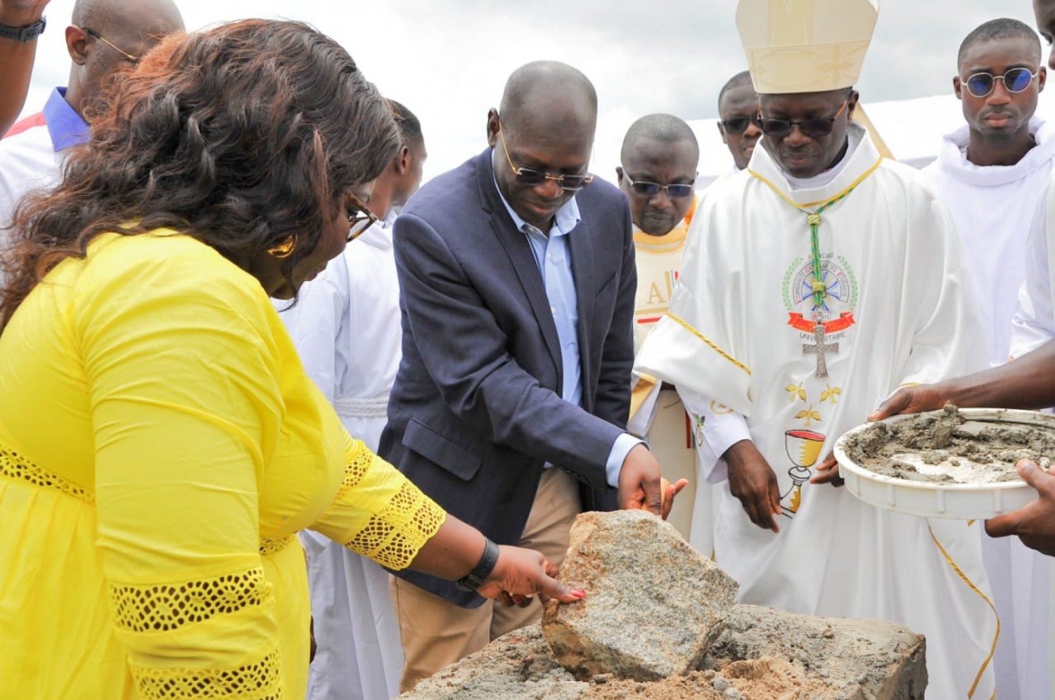 Côte d'Ivoire :   Bouaké, annonce de la construction d'une paroisse universitaire pour les étudiants catholiques sur un site de 3 hectares