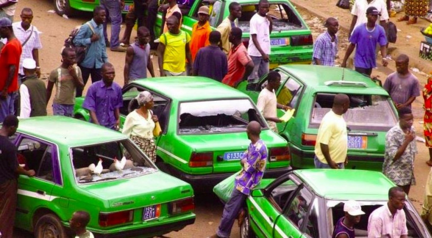 Côte d'Ivoire : Bonoua, un mouvement de grève des chauffeurs de taxis, retarde le début des épreuves du BAC