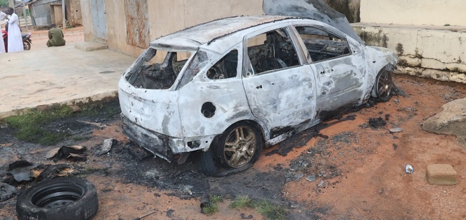 Côte d'Ivoire : Le phénomène des véhicules incendiés se propage dans le Gontougo