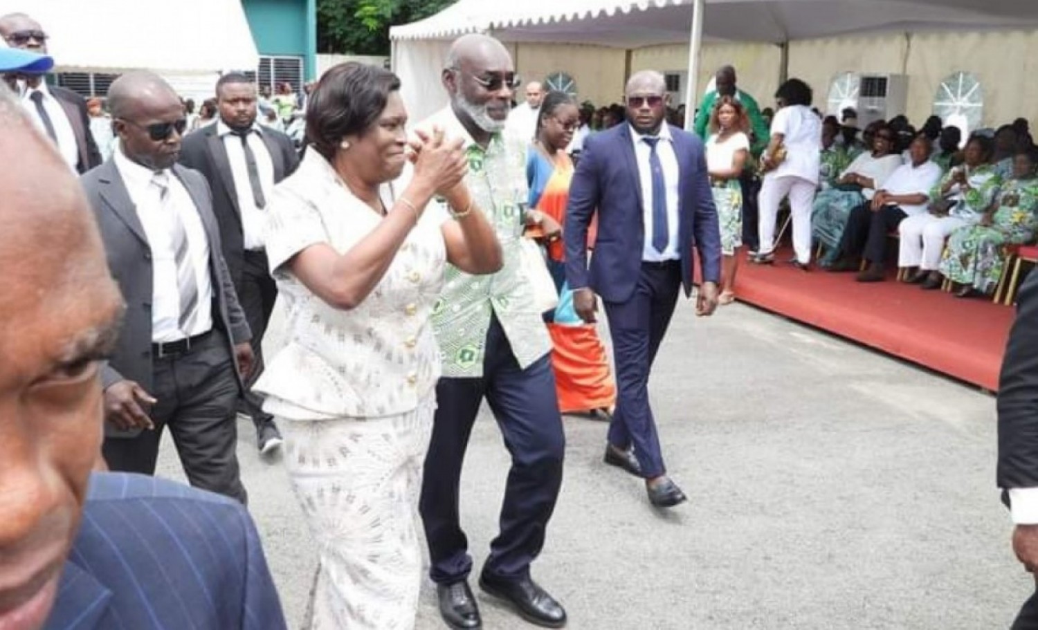 Côte d'Ivoire : Simone Gbagbo sur les traces du PPA-CI, prend part à l'investiture de Jean-Marc Yacé, candidat du PDCI aux municipales à Cocody
