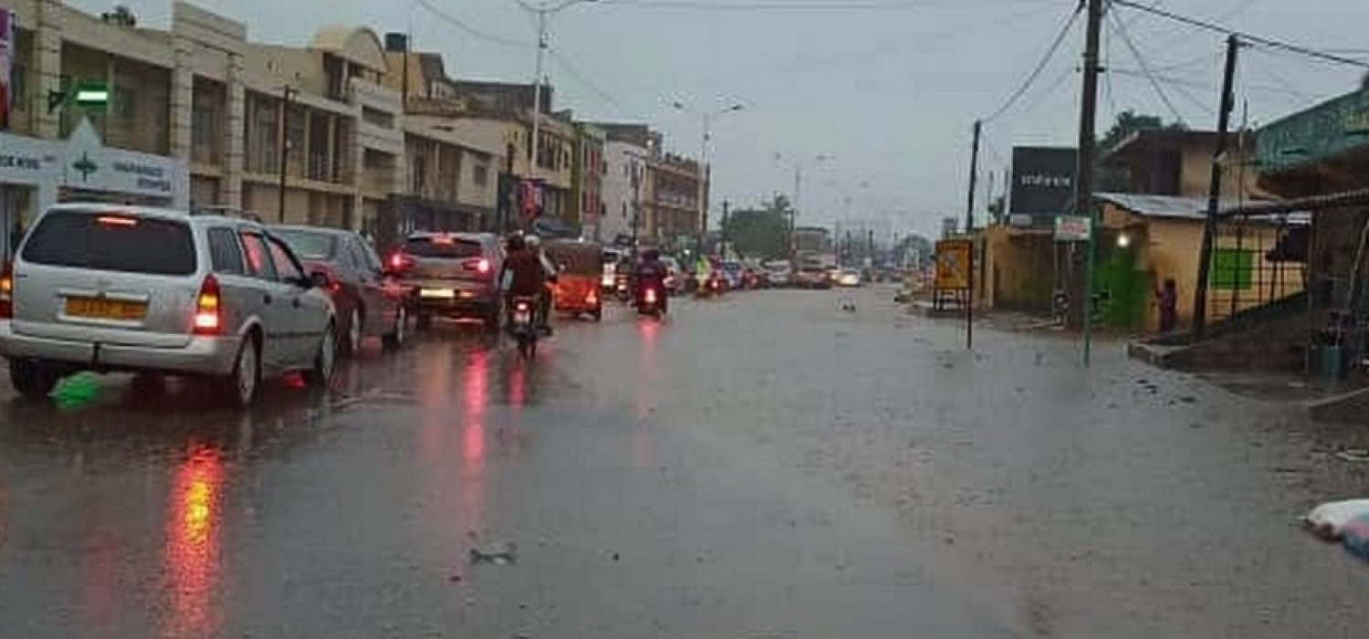Togo :  Situation post pluie à Lomé, prévision météorologique