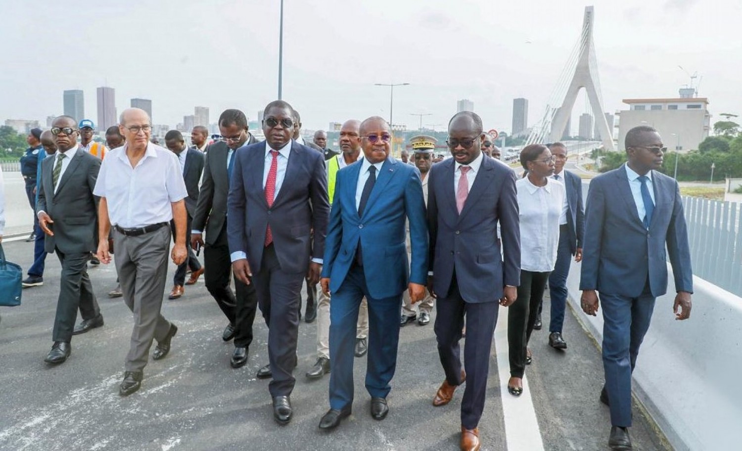 Côte d'Ivoire : Le pont de Cocody (5e pont) ouvert à la circulation le 3 août 2023