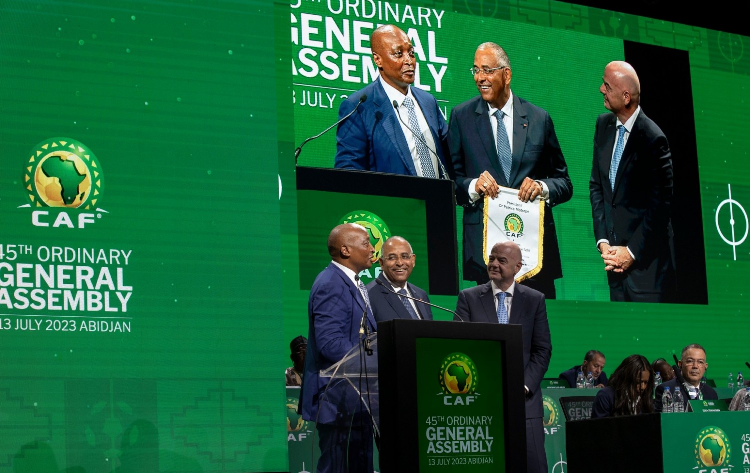 Côte d'Ivoire : Patrick Achi a ouvert la 45ème AGO de la CAF  à Abidjan, le tirage au sort de la Coupe du Monde 2026 en ligne de mire, les éléphants attendent leurs adversaires