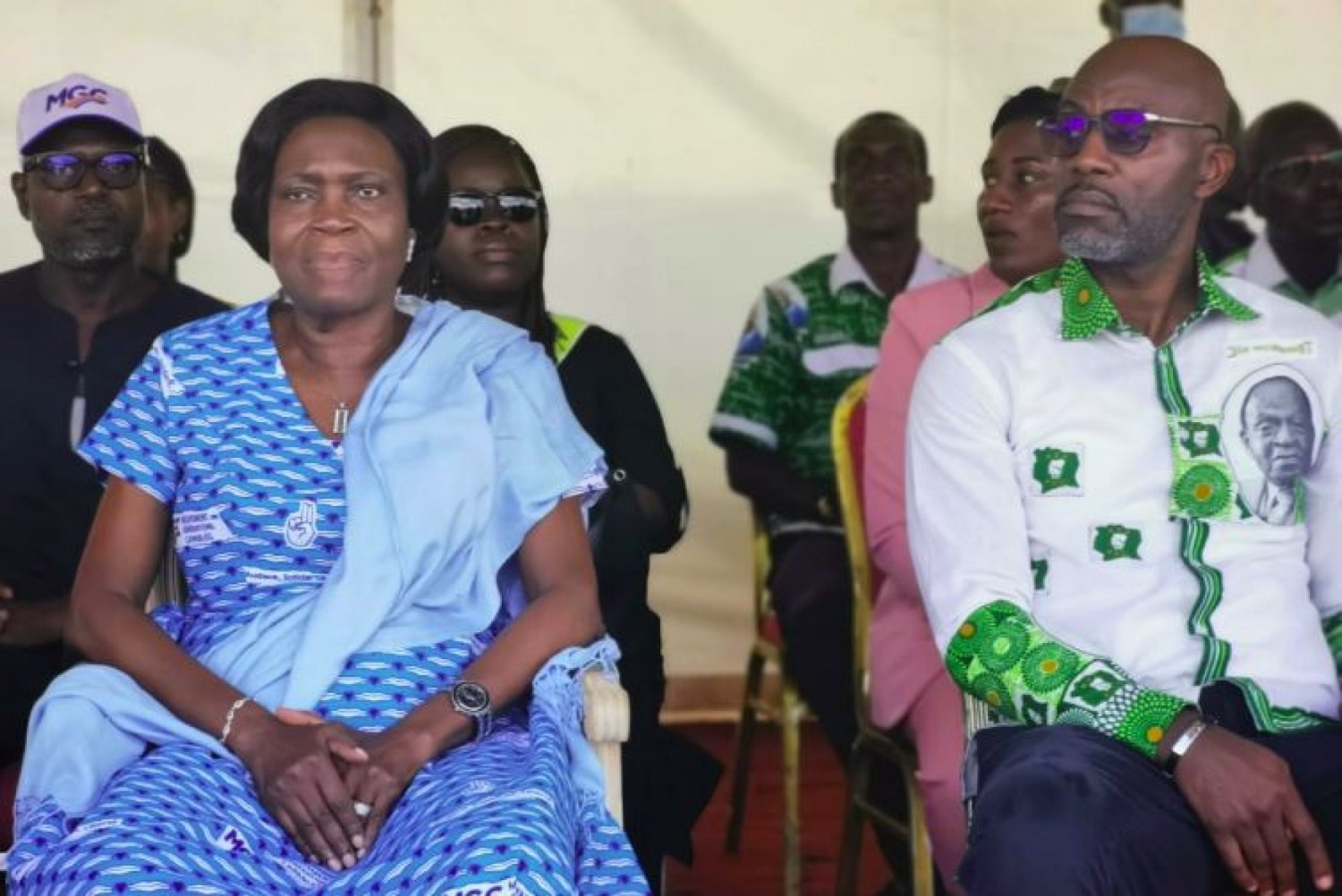Côte d'Ivoire : Depuis Yopougon, Simone Gbagbo apporte son soutien à Dia Houphouët, candidat aux municipales du PDCI et martèle « l'unité des enfants du Pays, c'est la priorité aujourd'hui »