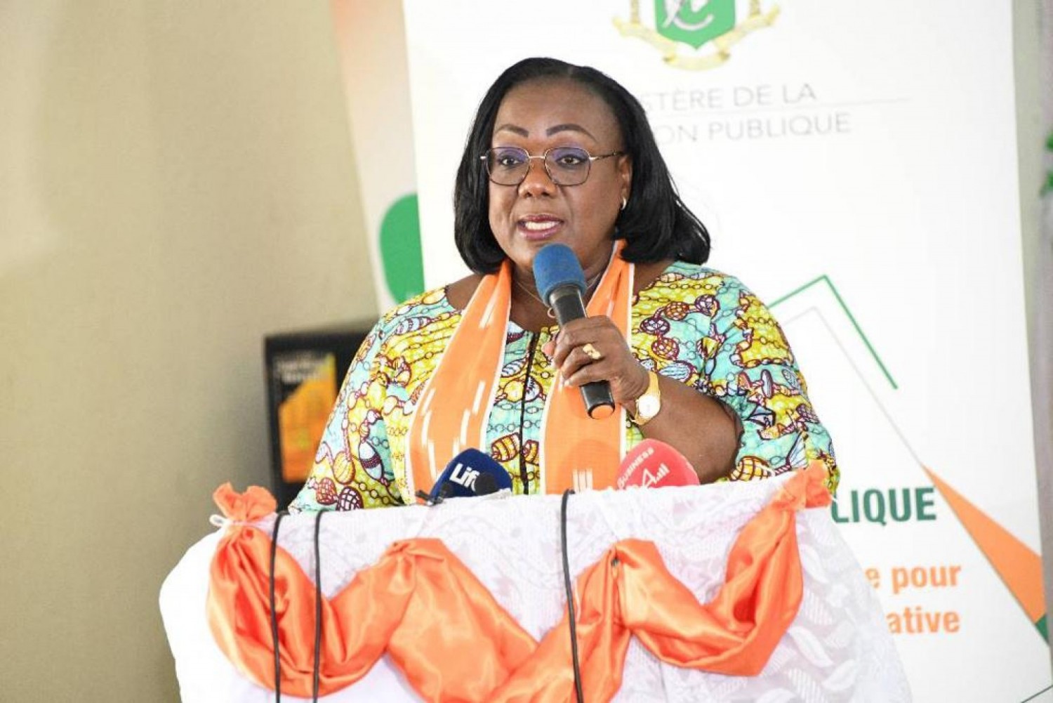 Côte d'Ivoire : Bouaké, Anne Ouloto aux agents de l'État: « Si on n'y prend garde, on va malheureusement officialiser deux catégories de fonctionnaires...»