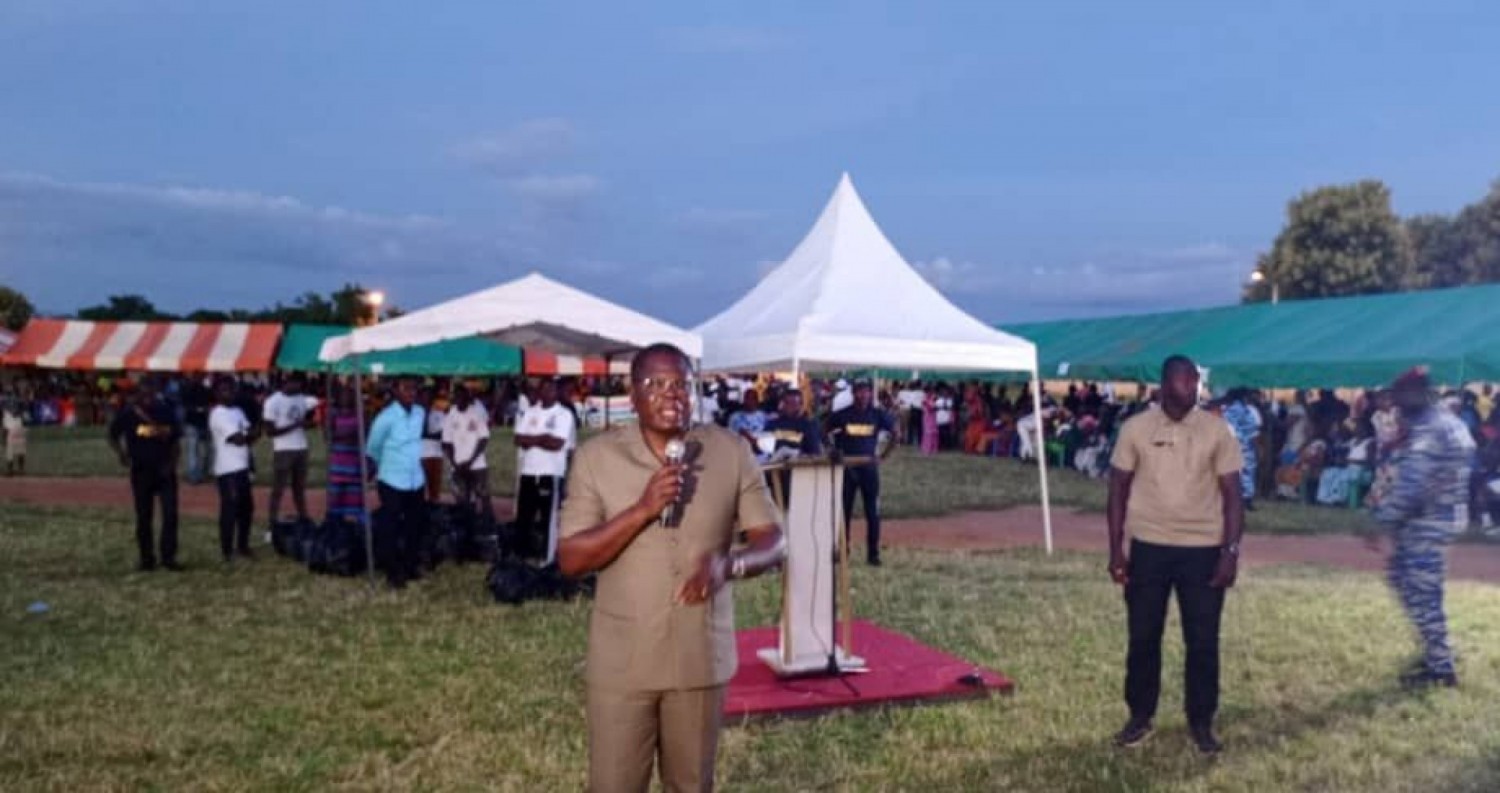 Côte d'Ivoire : À Botro, Amedé Kouakou annonce l'inauguration de l'autoroute Tiébissou-Bouaké en août par le président Ouattara