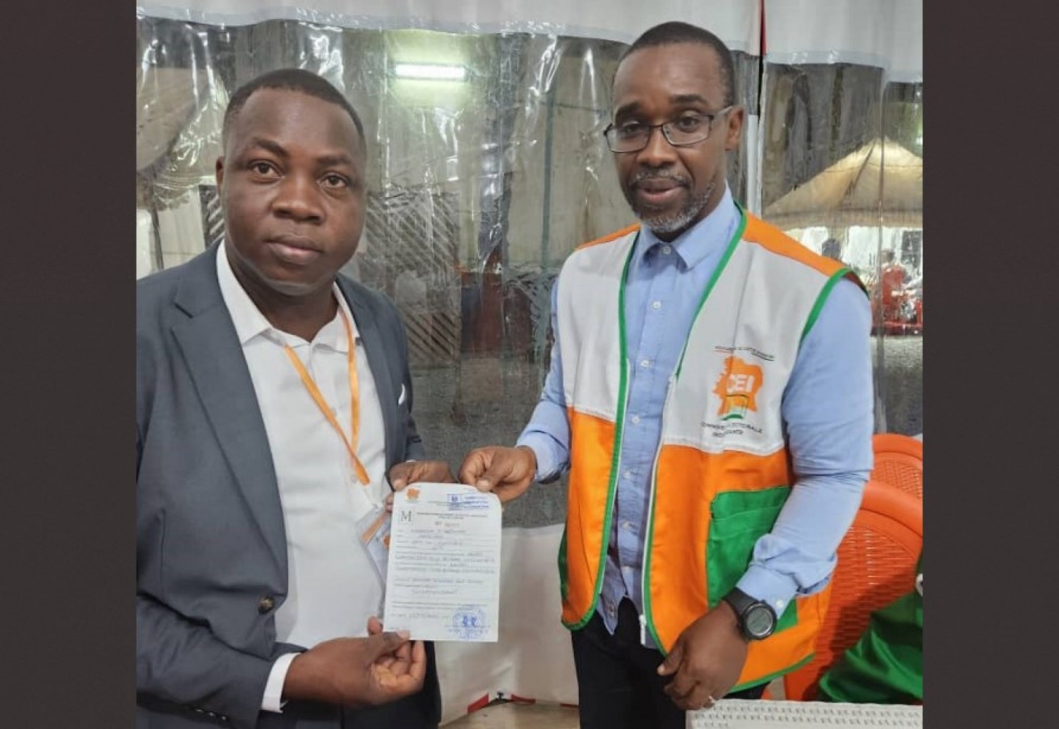 Côte d'Ivoire : Municipale 2023, Guy Roland Danho dépose sa candidature à la CEI