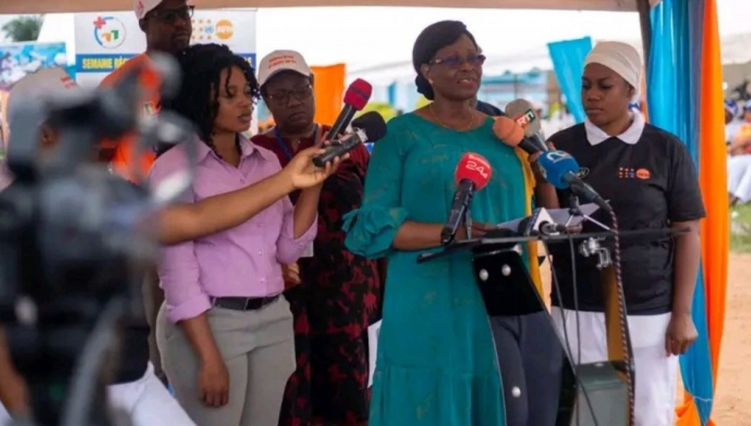 Côte d'Ivoire : Bouaké, pour la représentante résidente de l'UNFPA, « aucune Femme ne doit mourir en donnant la vie »