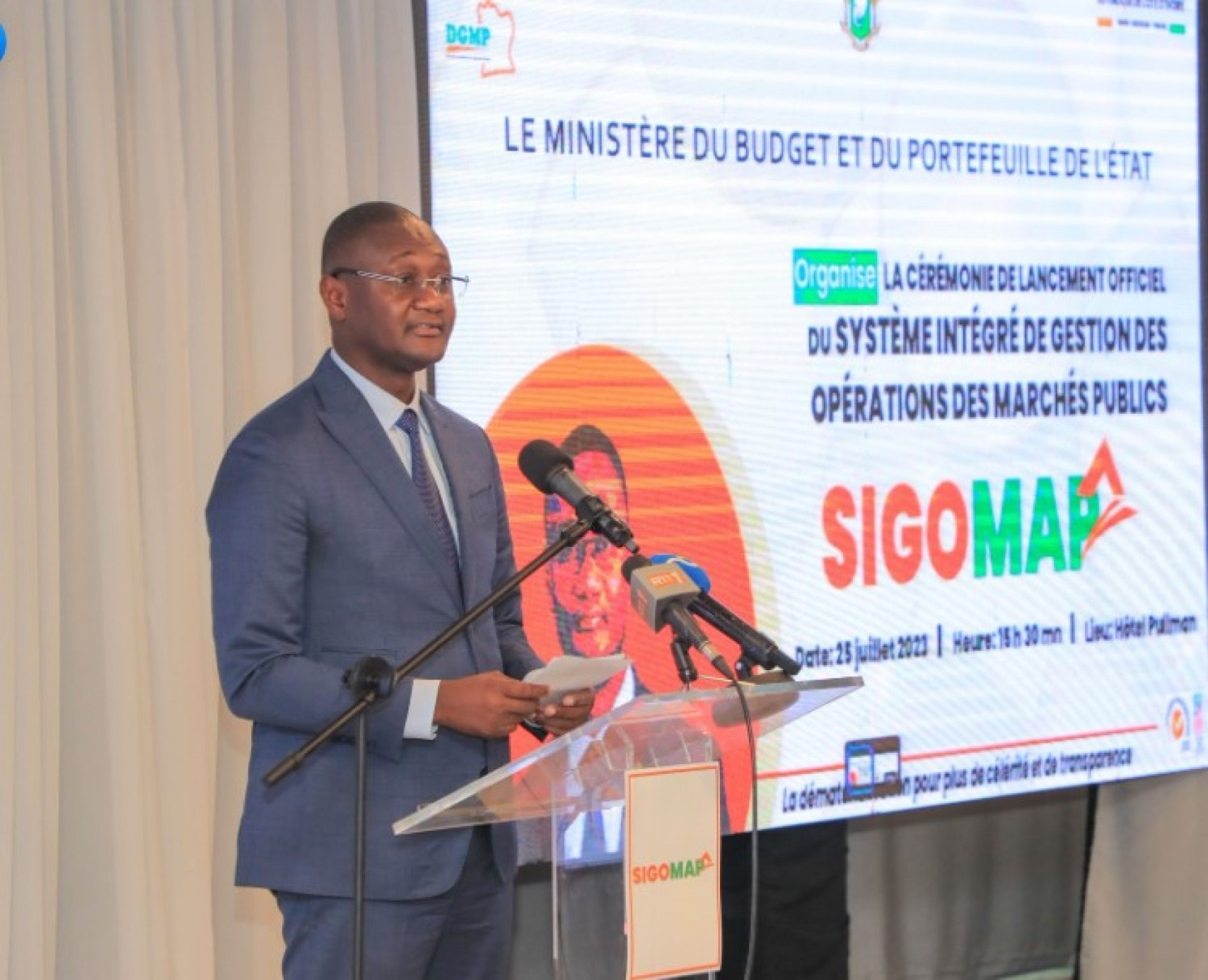 Côte d'Ivoire : Transparence dans les marchés publics, lancement officiel du SIGOMAP pour dématérialiser les  opérations réalisées par les acteurs