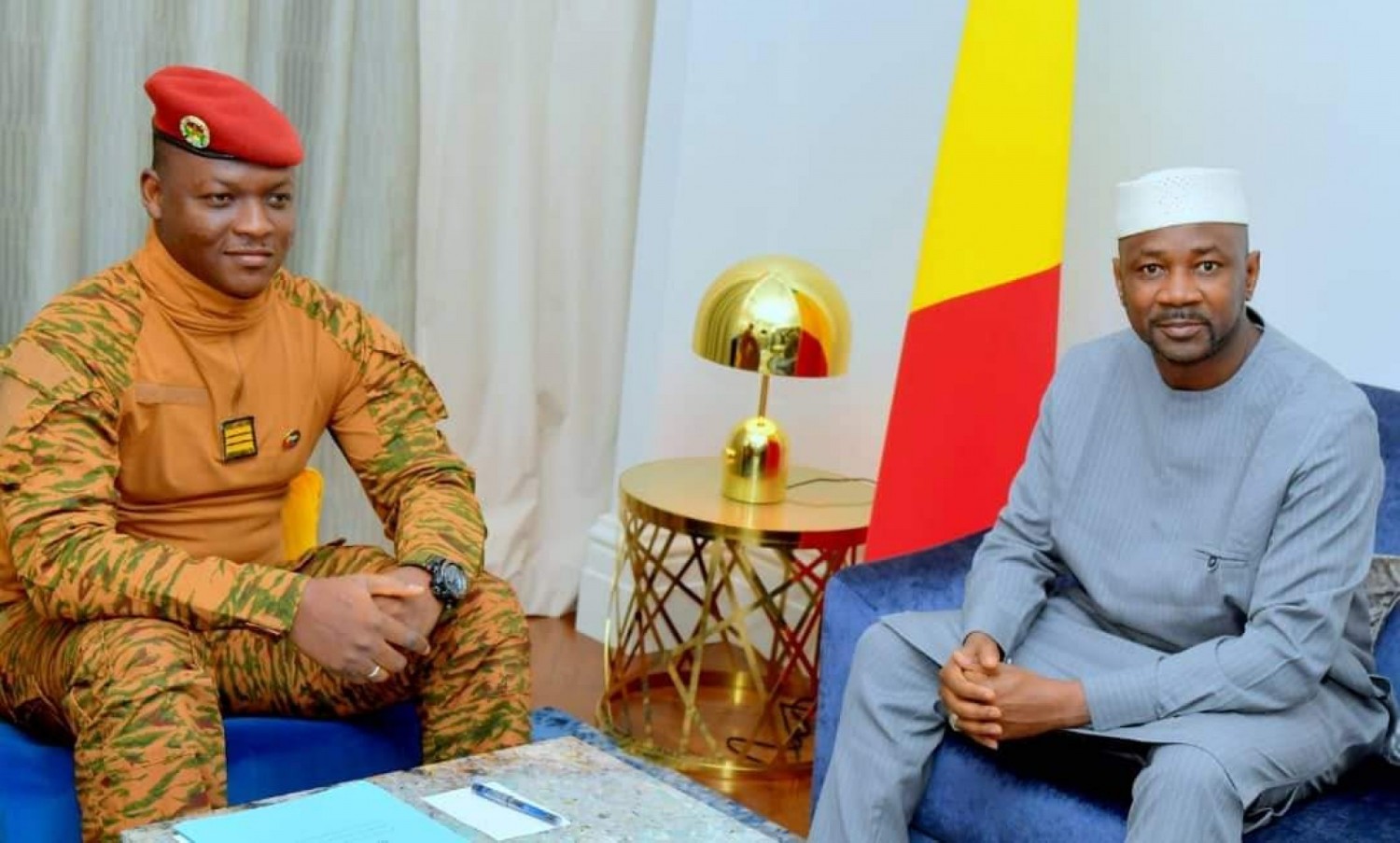 Burkina Faso-Mali : En Russie, tête-à-tête entre le Colonel Goïta et le Capitaine Traoré
