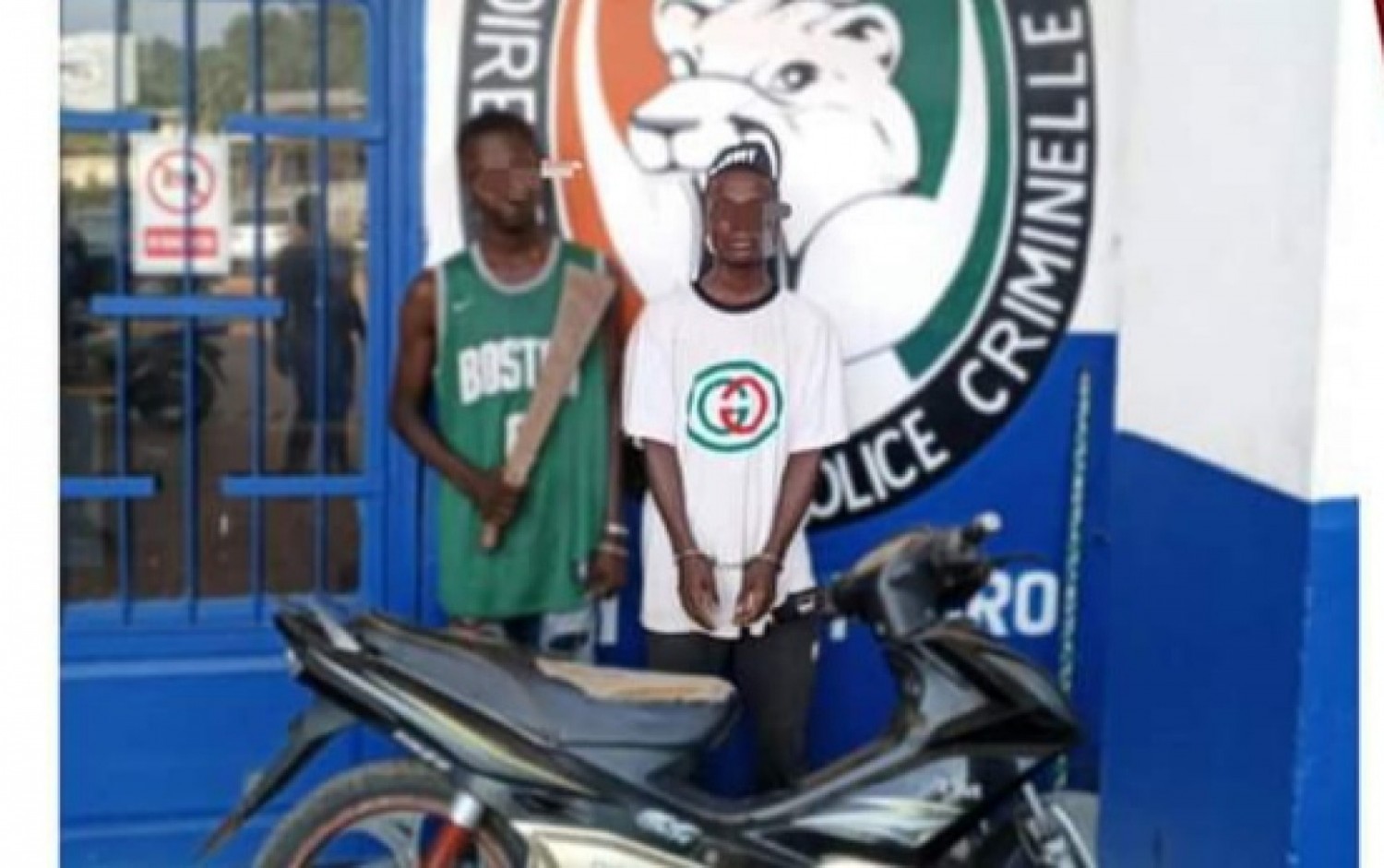 Côte d'Ivoire : San Pedro, les 02 agresseurs présumés à la machette d'une ressortissante française, finalement aux arrêts