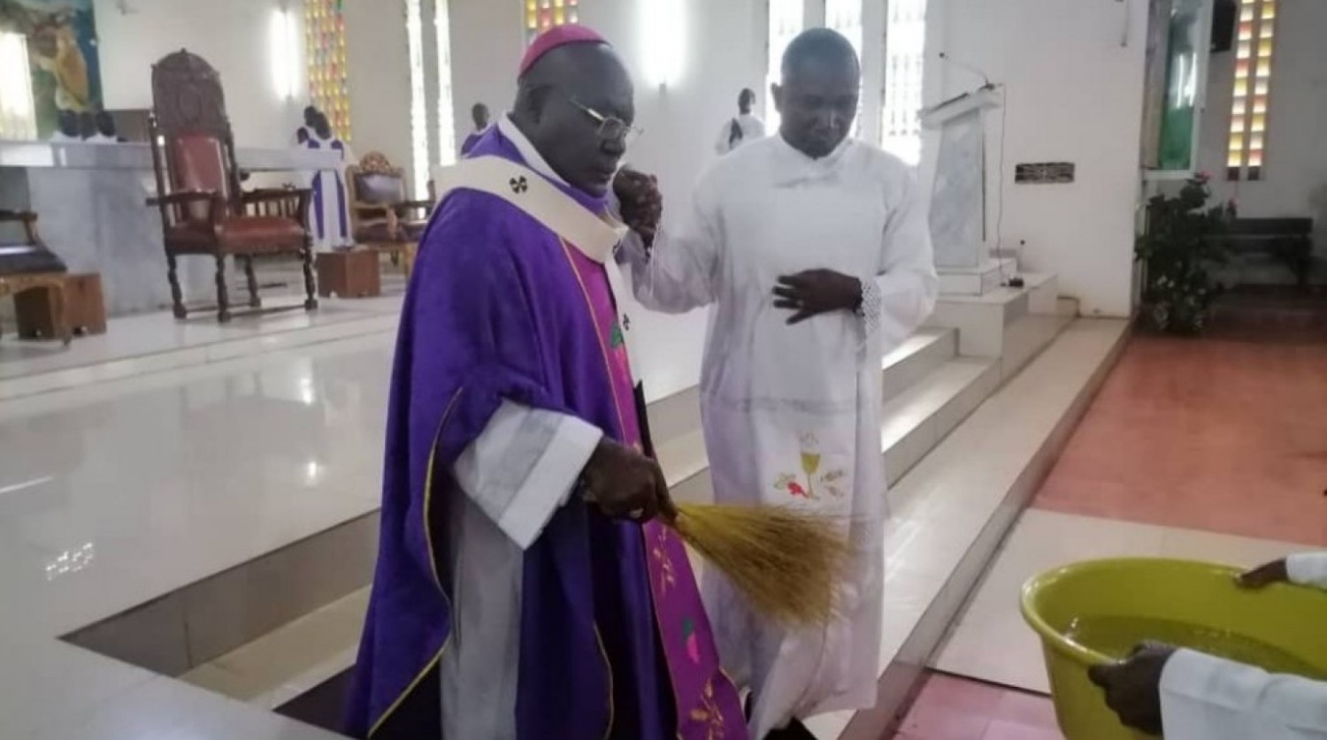 Côte d'Ivoire : Rite de réparation et de la réouverture de la Cathédrale Sainte Anne de Gagnoa