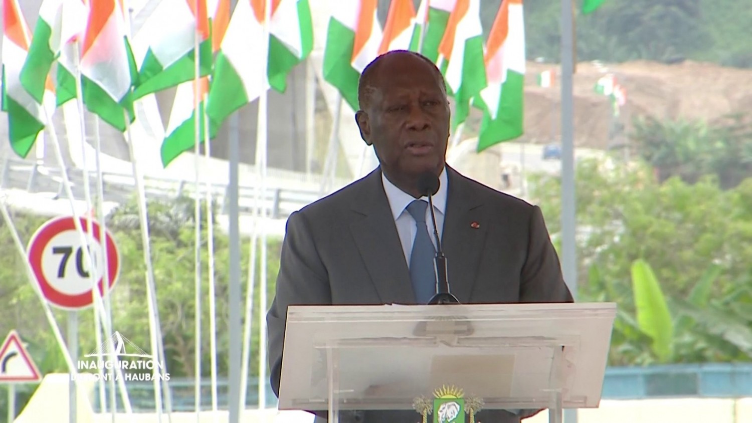 Côte d'Ivoire : Le 5e pont baptisé Alassane Ouattara, « Moi je dirais que ce pont vaut plusieurs autres mandats »