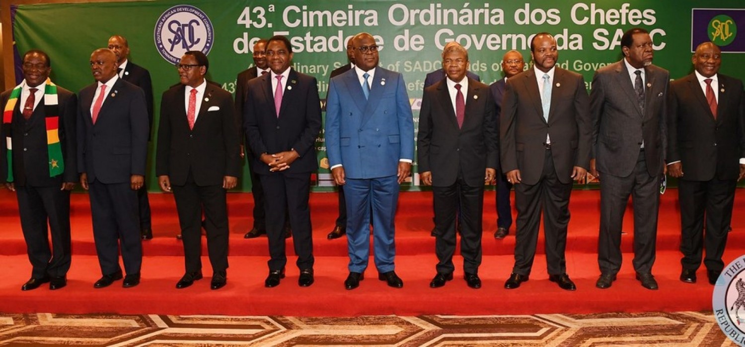 Afrique : La SADC apporte son soutien à la CEDEAO sur le Niger, 43e sommet en Angola