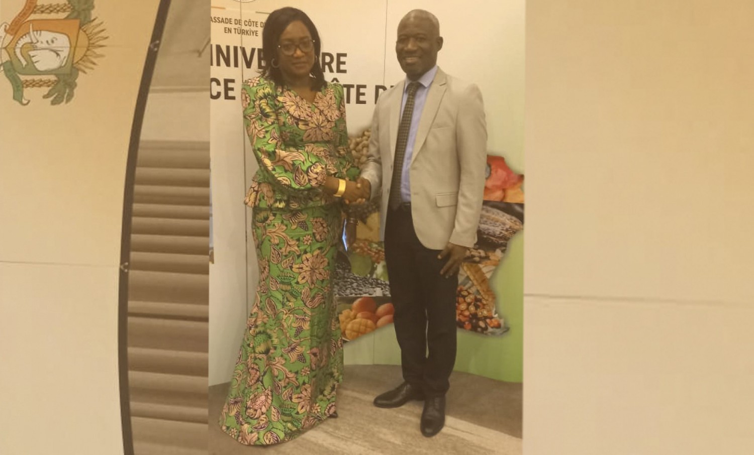 Côte d'Ivoire -Turquie :   L'ambassadeur Khadidjata Touré félicite la CPU-PME-CI pour les excellents rapports initiés entre les hommes d'affaires des deux pays