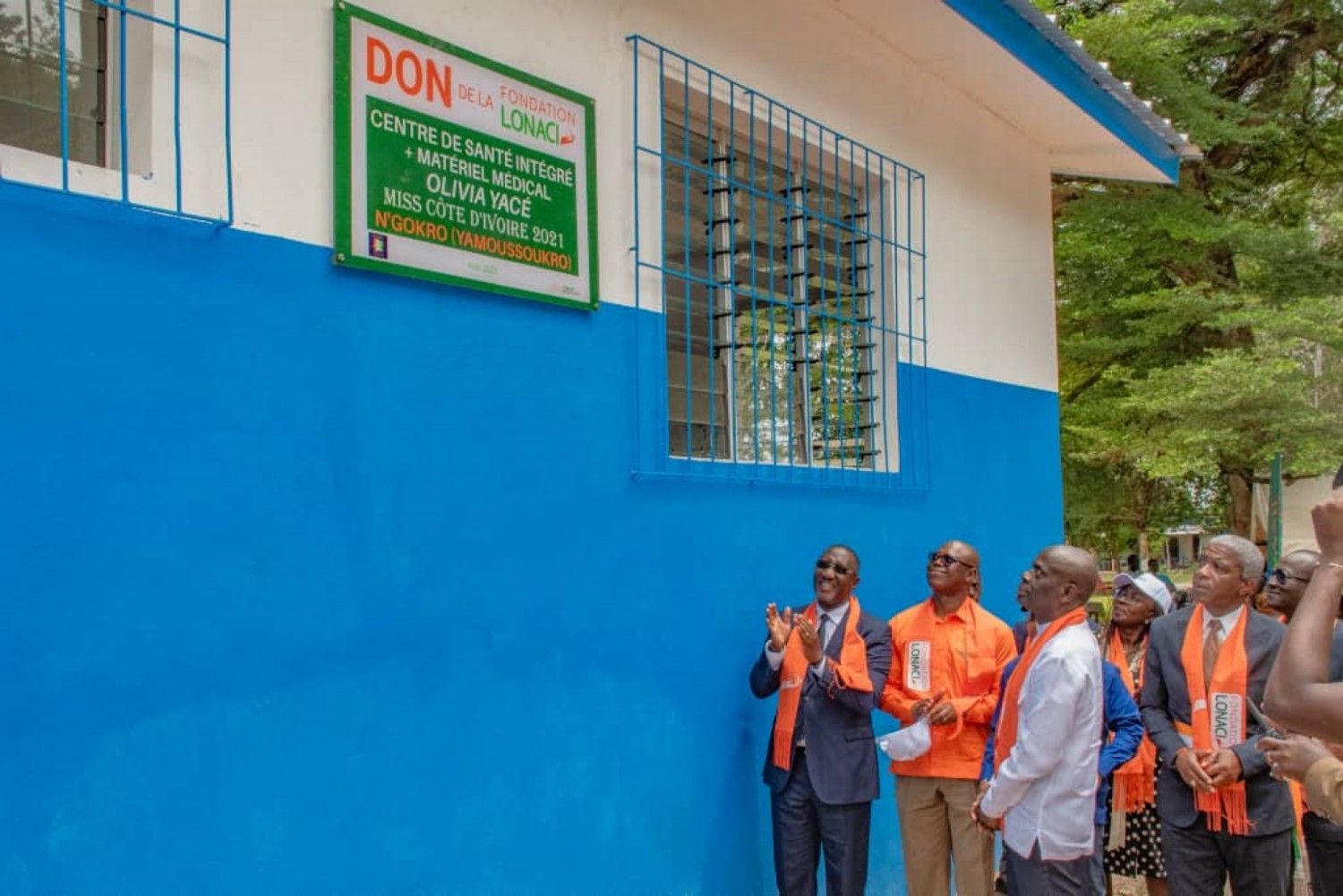 Côte d'Ivoire :    Partenariat LONACI-COMICI, le centre de santé intégré Olivia Yacé inauguré dans le village de N'Gokro à Yamoussoukro