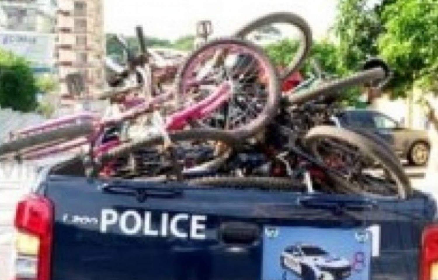 Côte d'Ivoire : Mesures de sécurisation du 5è pont, saisie de plusieurs vélos par la Police pour actes dangereux