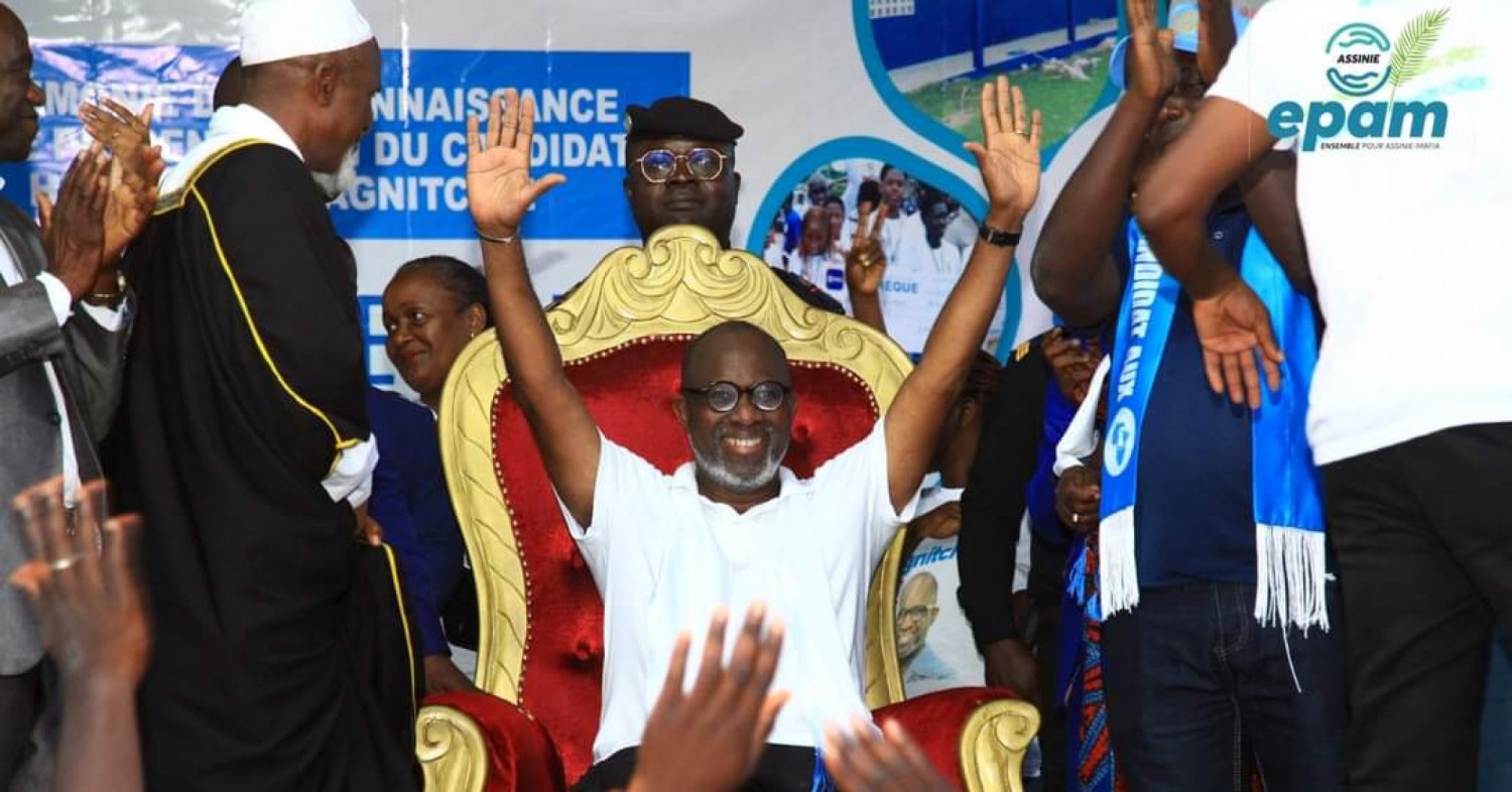 Côte d'Ivoire : A son investiture à Assinie,   Hippolyte Ebagnitchie aux populations  : « Votre confiance me motive à poursuivre cette mission qui est de servir notre communauté »