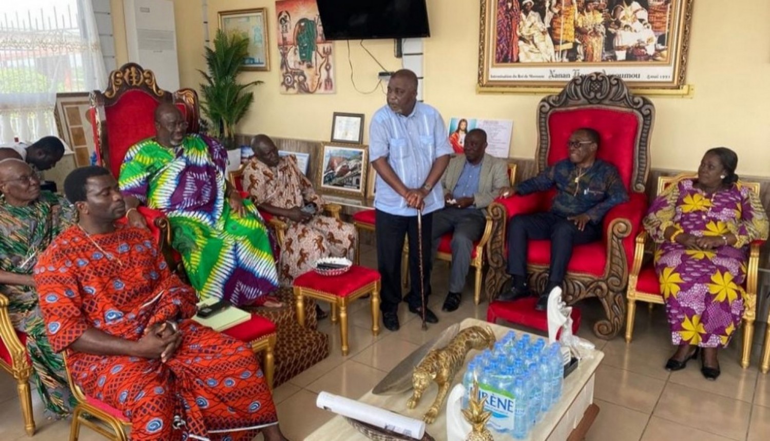 Côte d'Ivoire : Régionales dans le Sud-Comoé, Aka Aouélé a la caution « morale, physique et spirituelle » de sa Majesté Nanan Kanga Assoumou