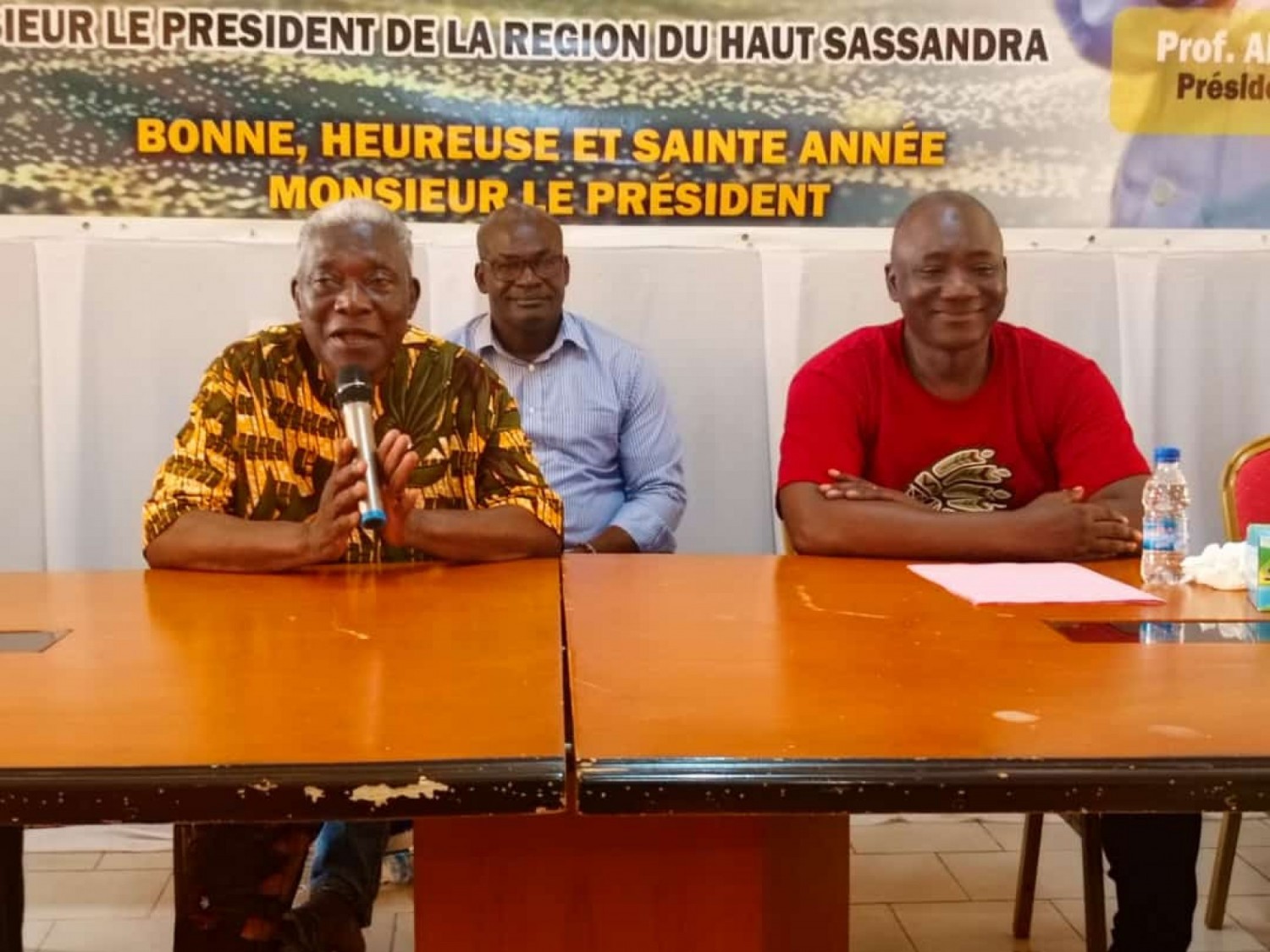 Côte d'Ivoire :   Conseil régional du Haut-Sassandra, Djédjé Mady fait la lumière sur les 33 milliards alloués à la région et appelle au bon ton pendant la campagne électorale