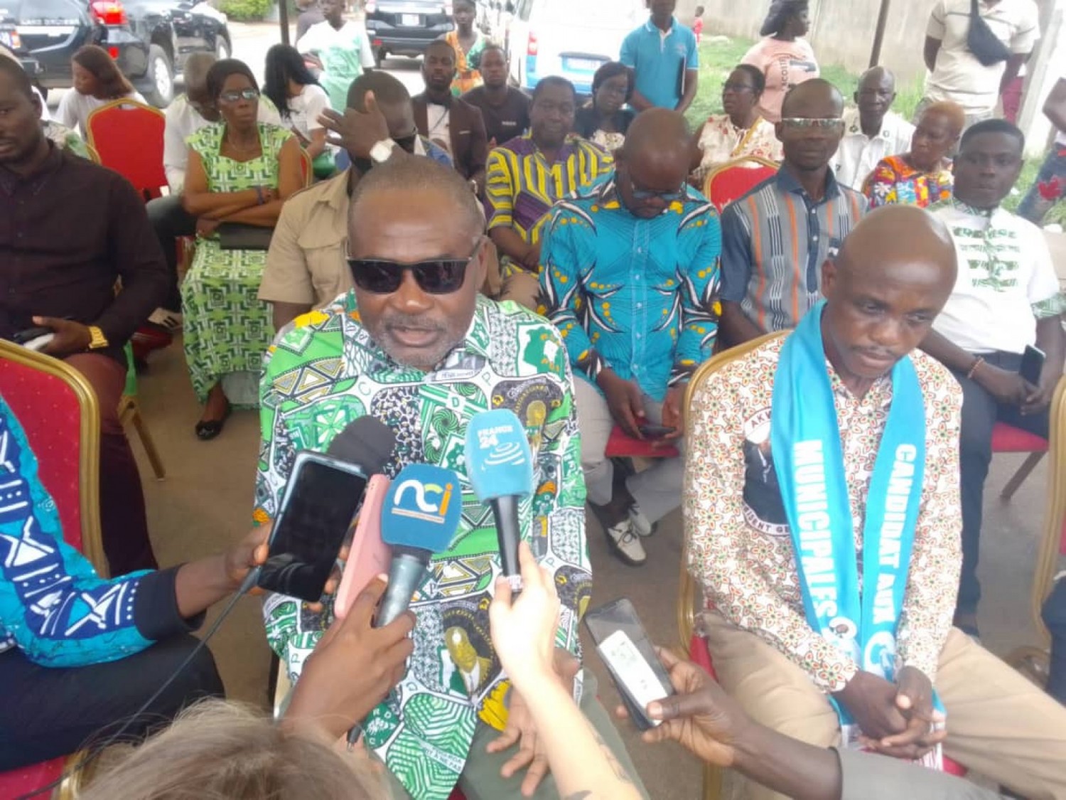 Côte d'Ivoire : Bouaké, Gnamien Konan candidat PDCI au lancement de sa campagne, « Prions pour qu'il n'y ait pas de machettes pendant ces élections...»