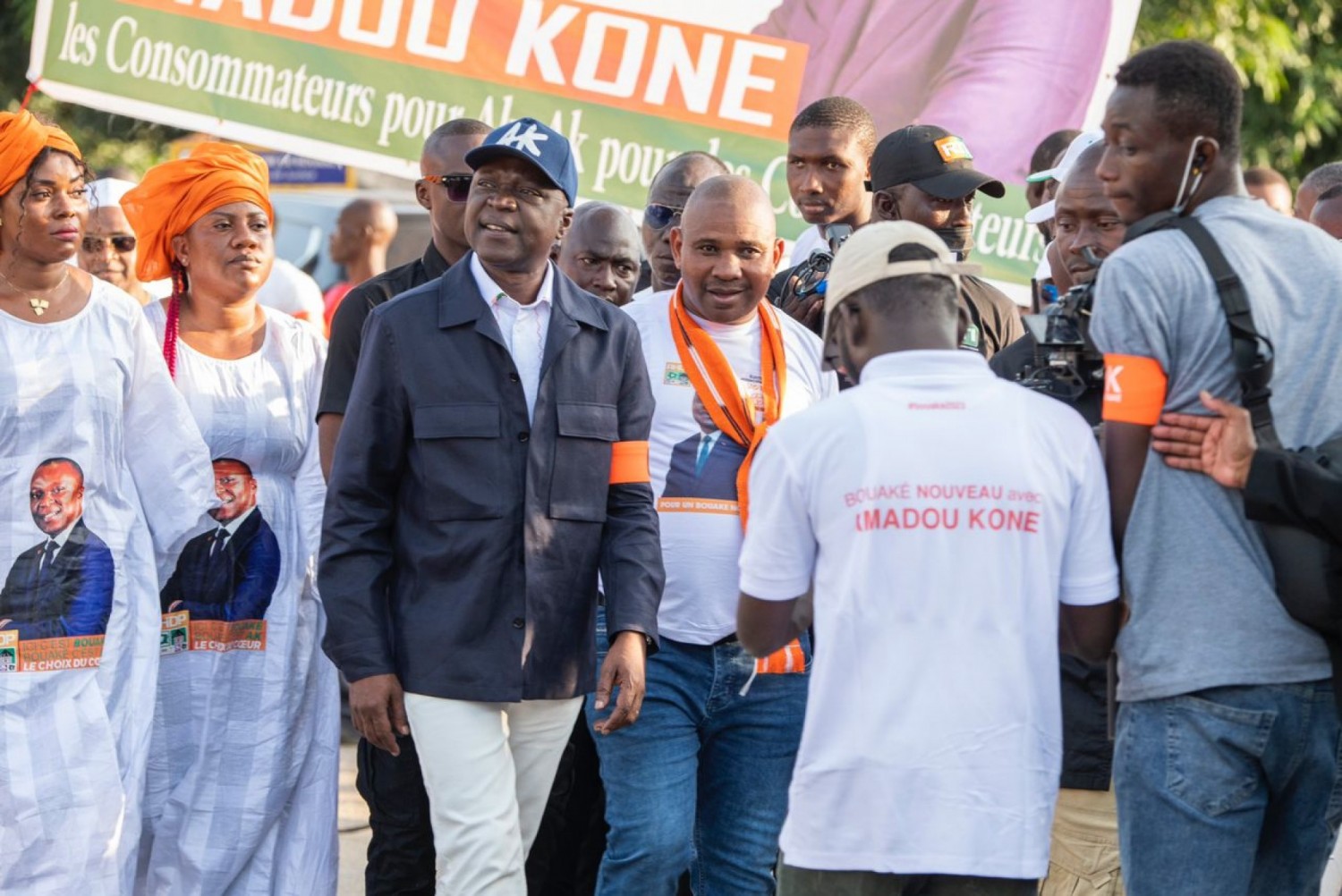 Côte d'Ivoire : Amadou Koné alias « capitaine » lance sa campagne en dévoilant les 7 piliers de son projet pour un Bouaké nouveau