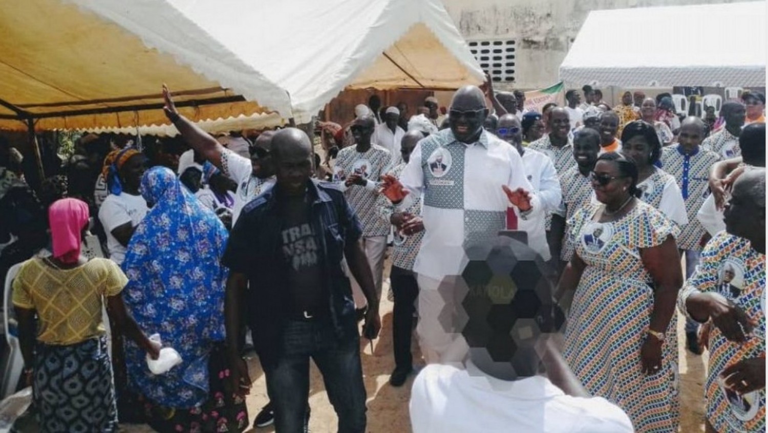 Côte d'Ivoire : Sakassou, soutenu par Yves Toto, Ahoutou lance sa campagne et dit « Nous allons aller saluer le chef au lendemain de notre élection »