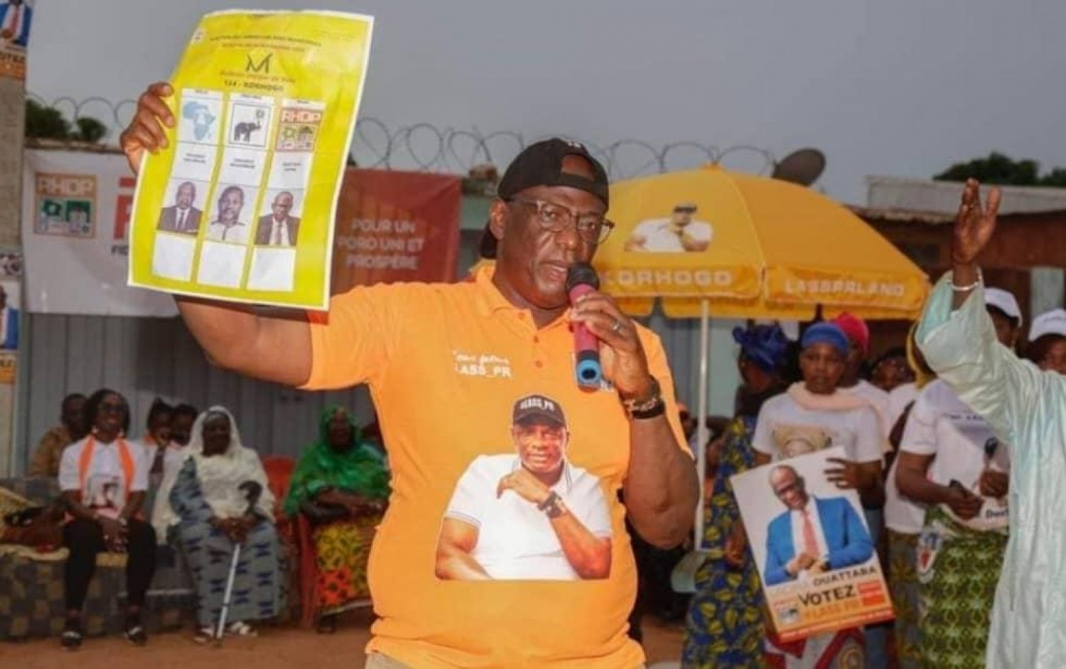 Côte d'Ivoire : Municipales 2023, Lass PR sonne la mobilisation à Korhogo et promet aux faibles revenus