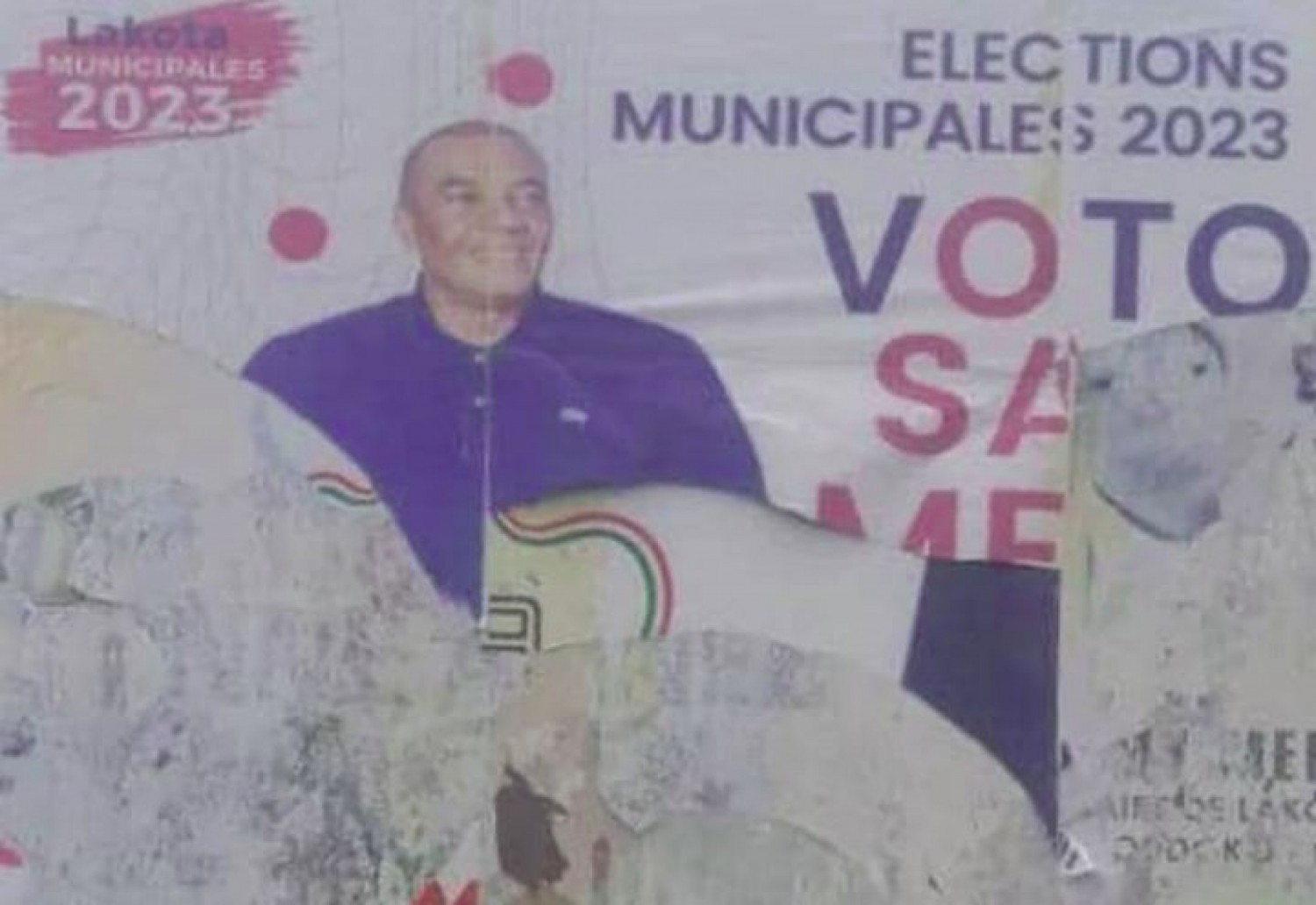 Côte d'Ivoire : Lakota, les affiches du candidat du RHDP aux municipales, constamment vandalisées, son camp dénonce une « provocation de trop »