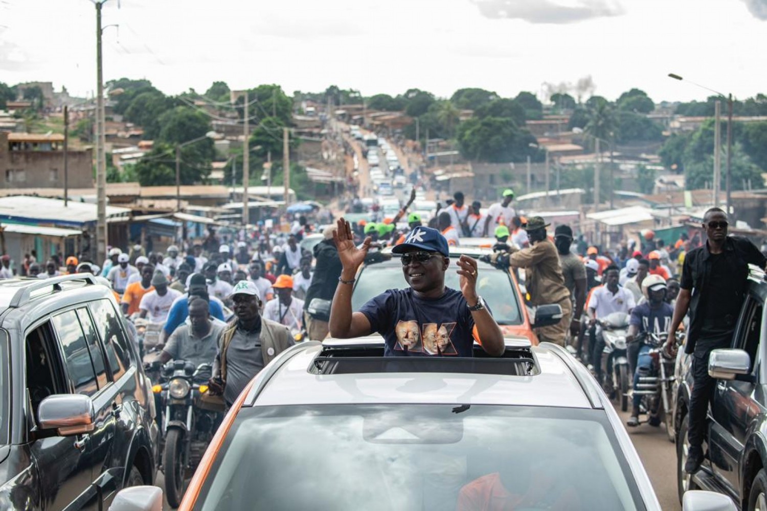Côte d'Ivoire : Municipales 2023 à Bouaké, Amadou Koné termine sa campagne par une mobilisation exceptionnelle