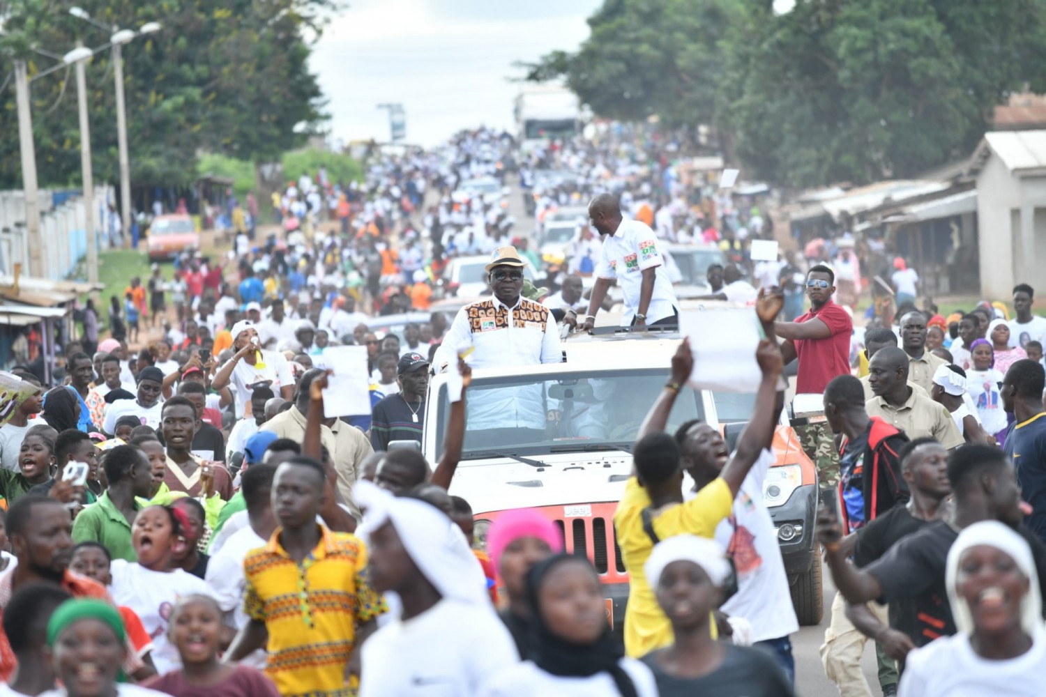 Côte d'Ivoire : Amédé Kouakou termine sa campagne des Régionales 2023 très très fort