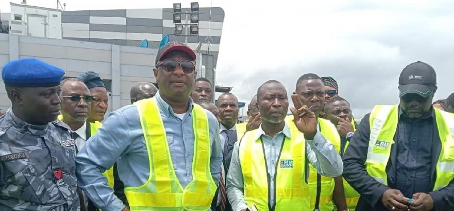 Nigeria :  Le projet Nigeria Air avorté, l'ancien terminal de l'aéroport de Lagos en travaux