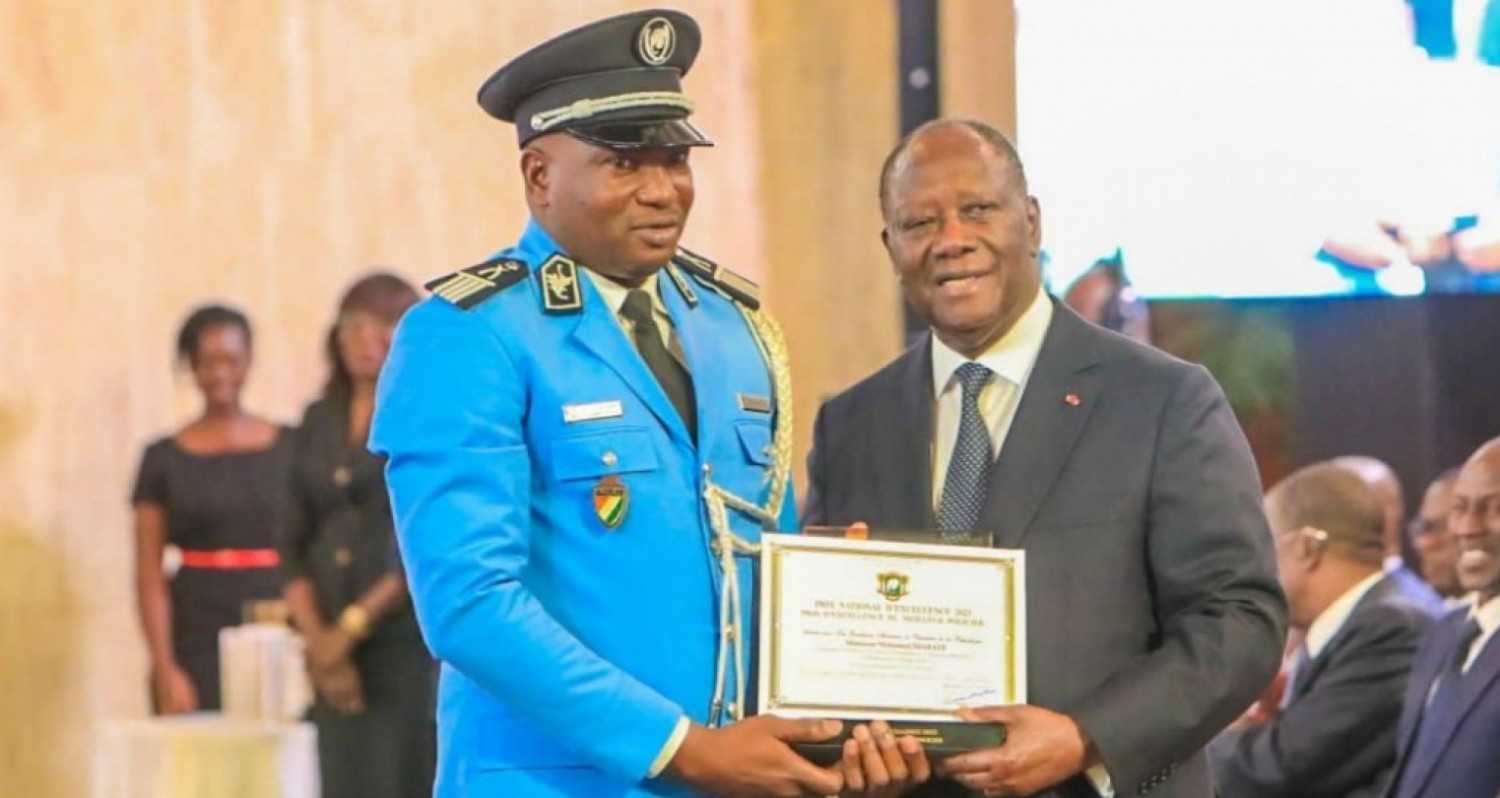 Côte d'Ivoire : Prix d'Excellence 2023 du meilleur Policier , ce qui a joué en faveur du  Commissaire Mohamed Diabaté du la BRI-NORD