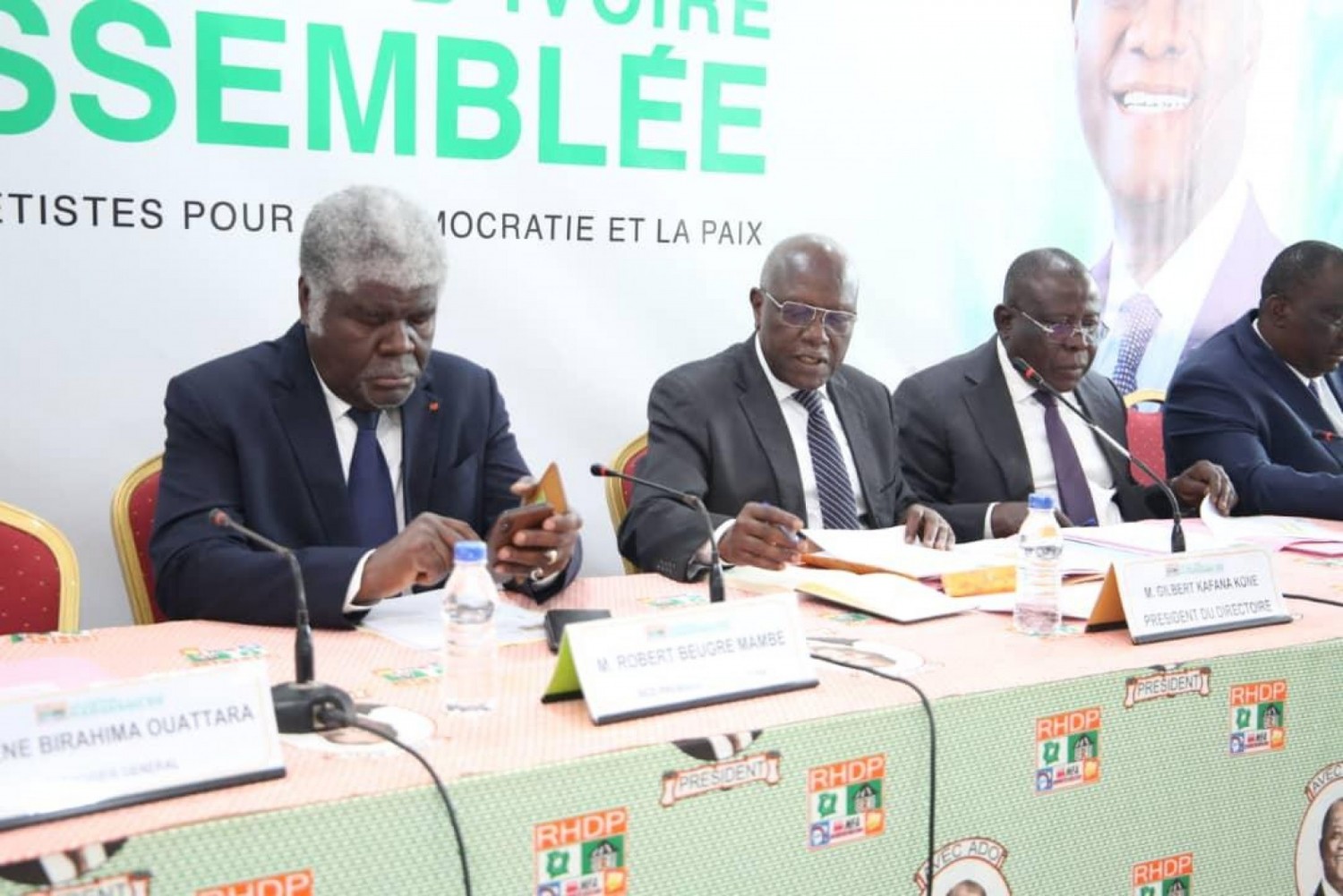Côte d'Ivoire : Le RHDP satisfait du bilan des locales 2023, se prépare pour les sénatoriales et annonce 66 candidatures retenues