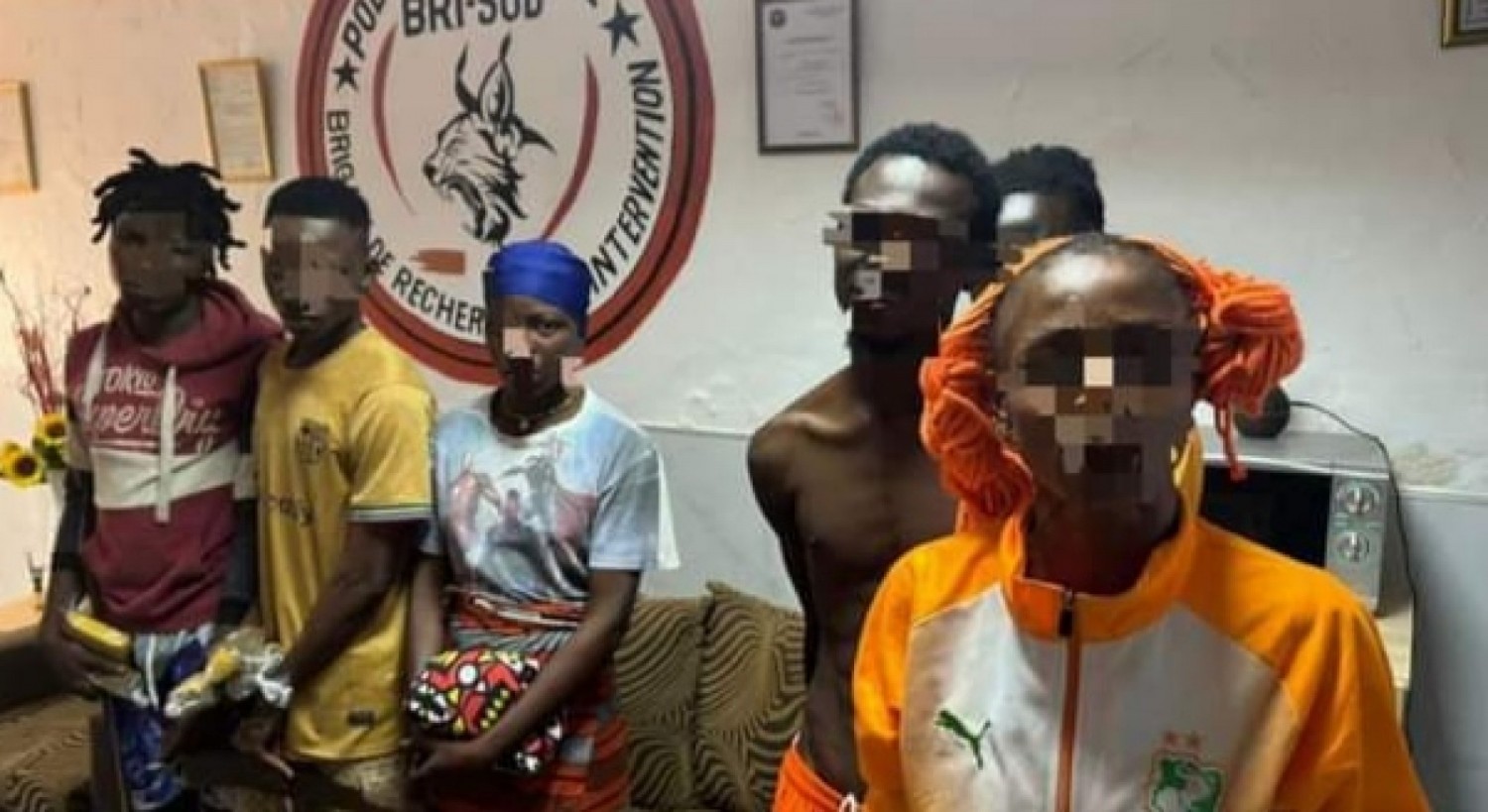 Côte d'Ivoire : Port-Bouët, agressions récurrentes dans un sous quartier, 06 individus interpellés en possession de drogue
