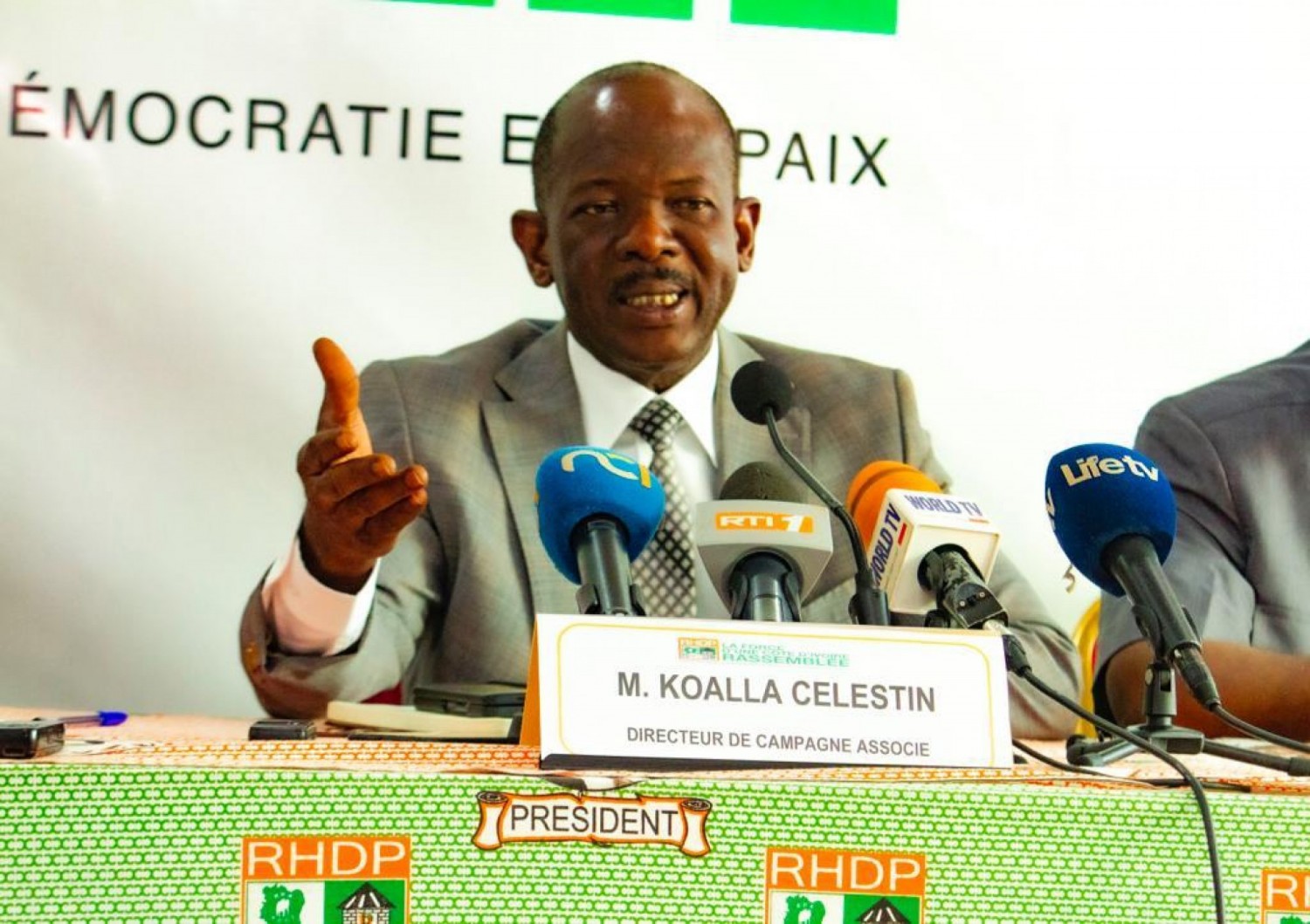 Côte d'Ivoire:    Cocody, le Directeur de campagne associé de Taba : «il est nullement dans notre intention de braquer quoi que ce soit, encore moins voler la victoire à qui que ce soit »