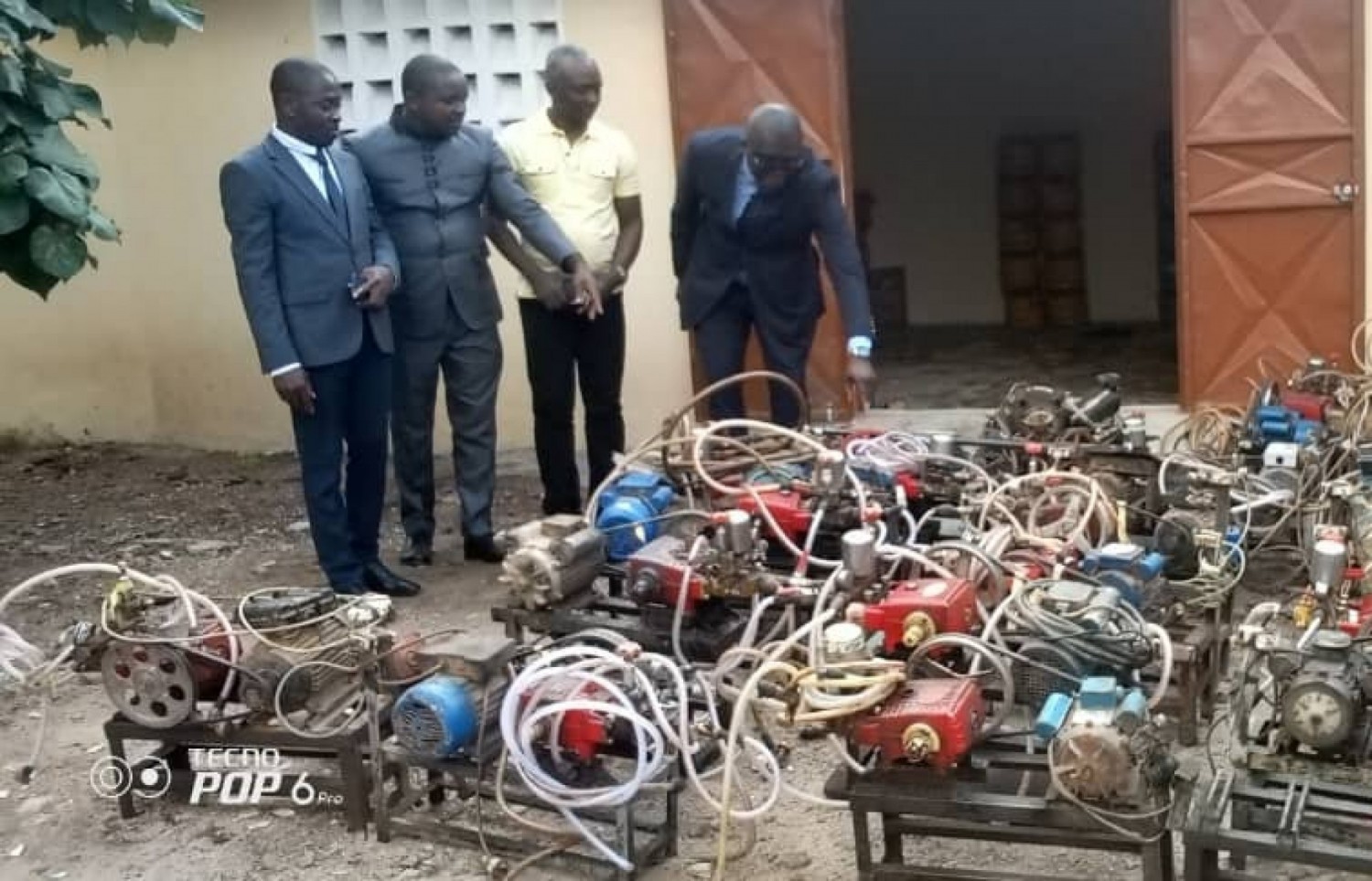 Côte d'Ivoire : Bouaké, lutte contre le transvasement de gaz butane, plusieurs machines utilisées pour cette pratique saisies