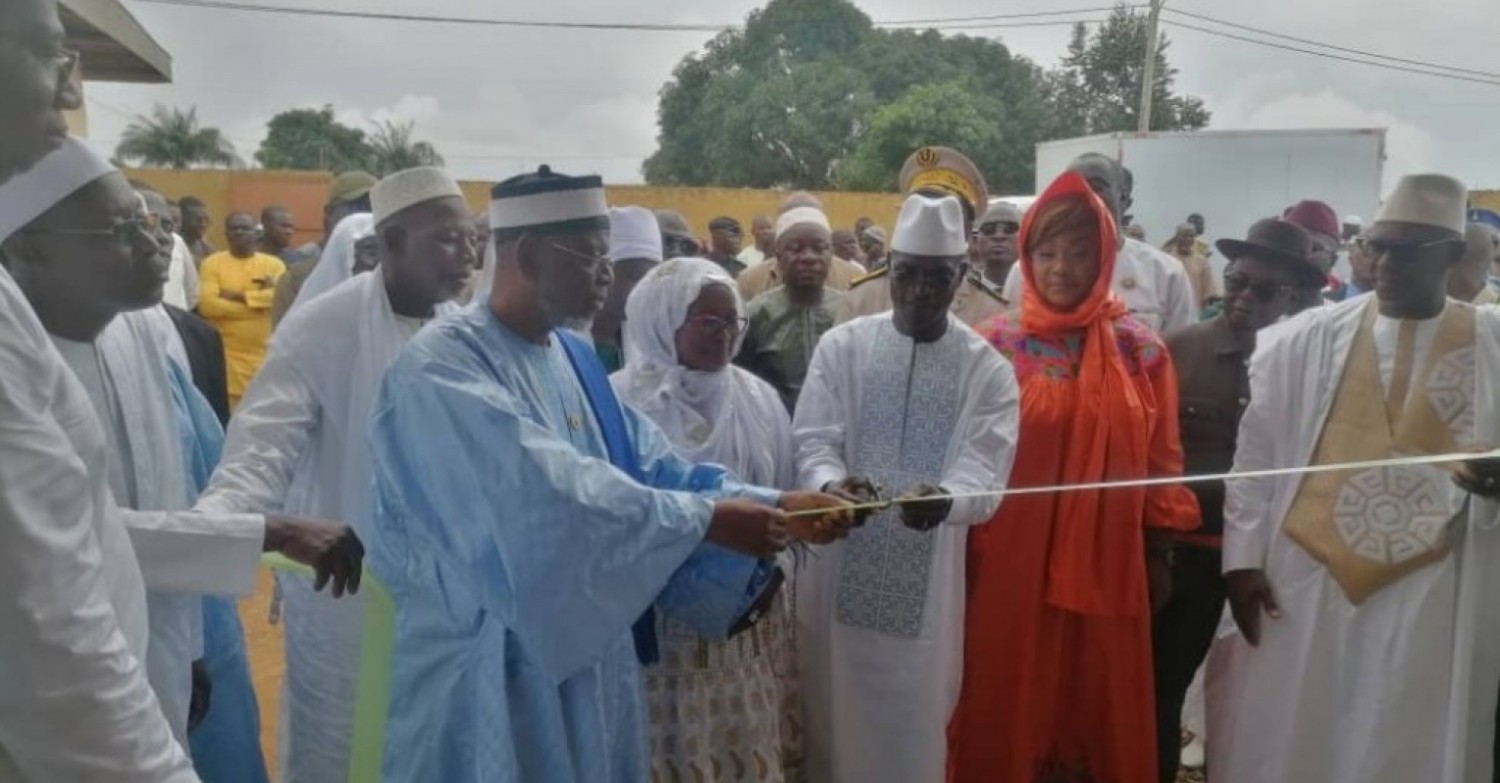 Côte d'Ivoire : Inaugurant une Mosquée à Gagnoa, le Ministre Vagondo exhorte les Musulmans à prier pour le chef de l'Etat afin qu'il continue de faire ce qu'il peut faire