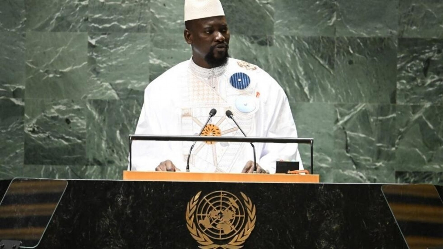 Guinée-USA : Mamadi Doumbouya à la tribune de l'ONU: « La CEDEAO doit cesser de se mêler de politique et privilégier le dialogue »