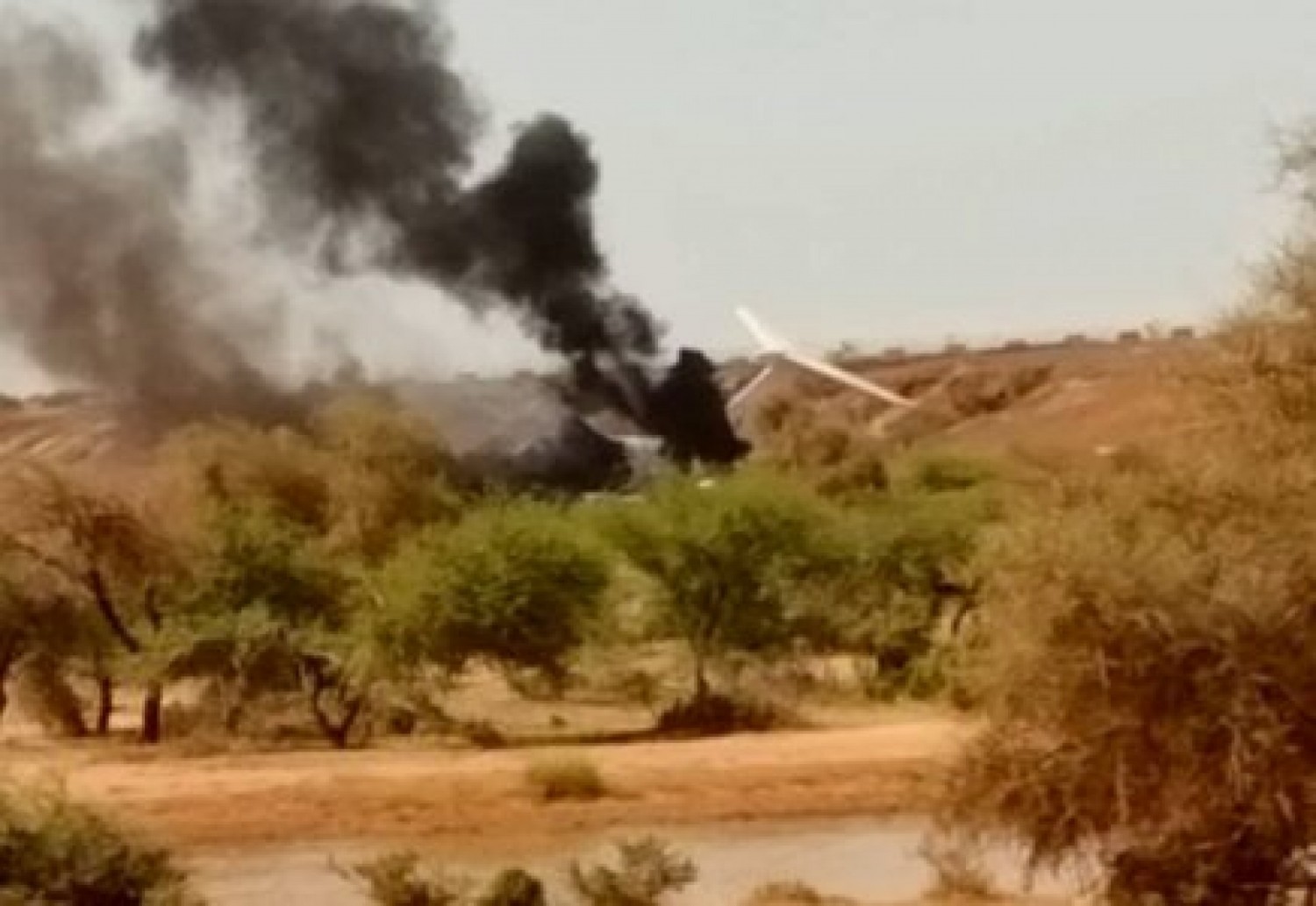 Mali : Un avion de l'armée s'écrase à l'atterrissage à Gao, des russes à bord