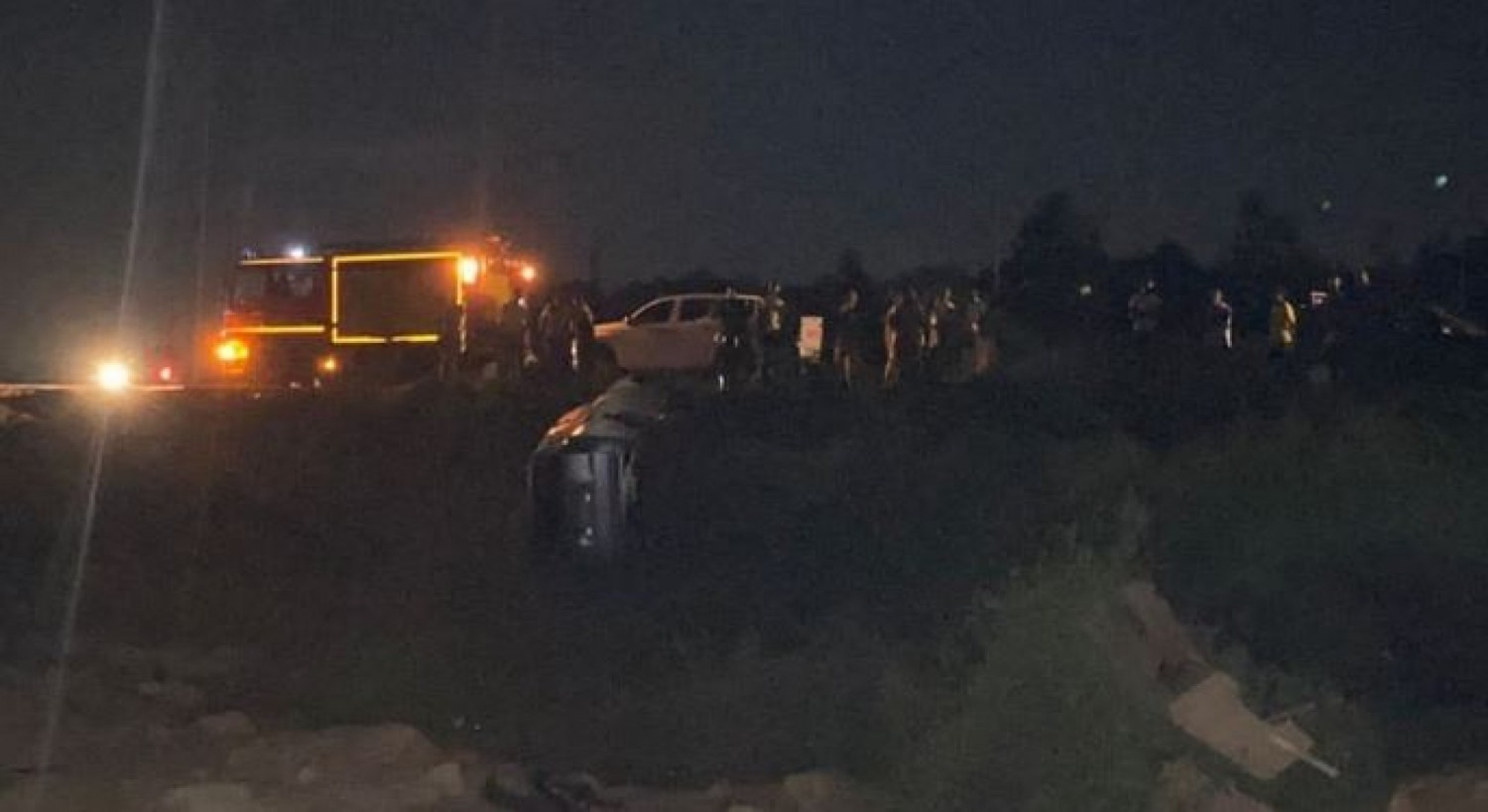 Côte d'Ivoire : Un carambolage impliquant trois véhicules de particuliers fait deux morts