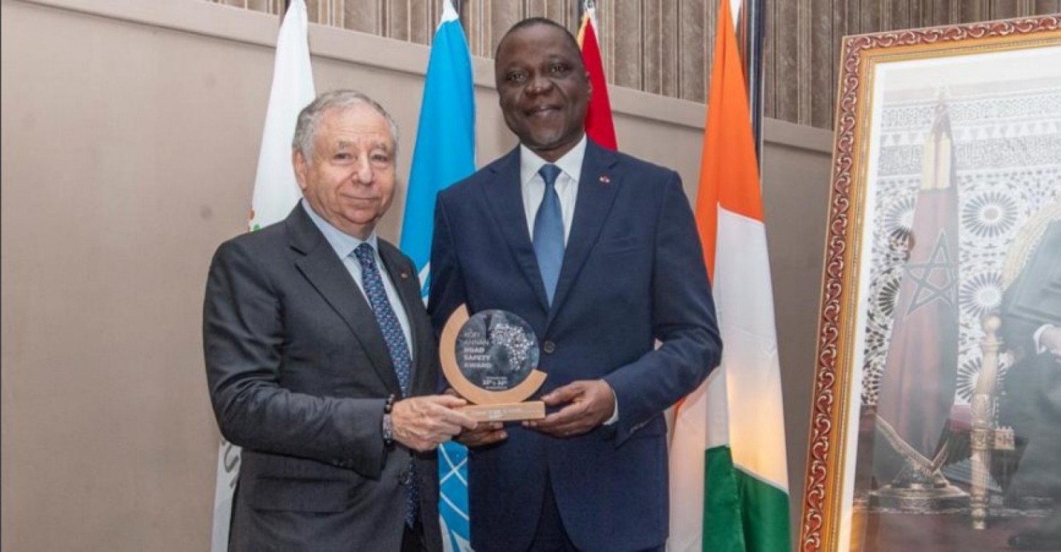 Côte d'Ivoire : Amadou Koné dédie le prix Kofi Annan pour la sécurité routière à Alassane Ouattara