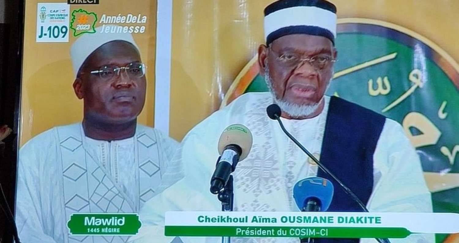 Côte d'Ivoire : Mawlid 2023, Cheikh Aïma Ousmane Diakité pour la reconnaissance des mariages religieux et traditionnels