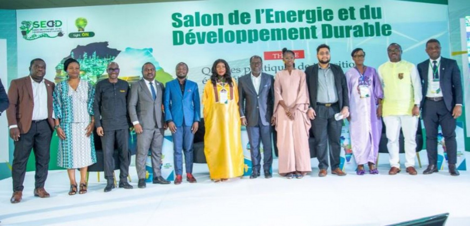 Côte d'Ivoire :   Deuxième édition du Salon de l'Énergie et du Développement Durable, le défi de la transition vers les énergies renouvelables au centre de toutes les réflexions